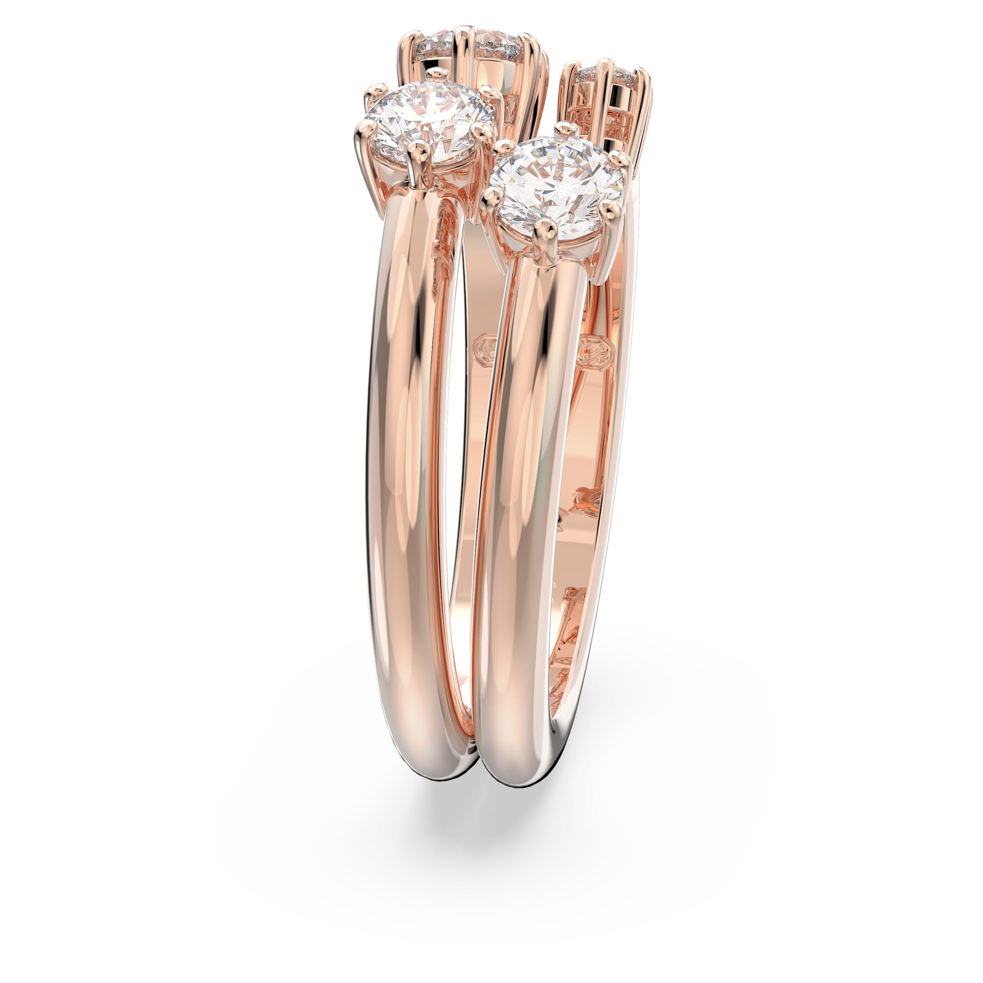 טבעת Constella בציפוי רוז גולד מבריק SWAROVSKI