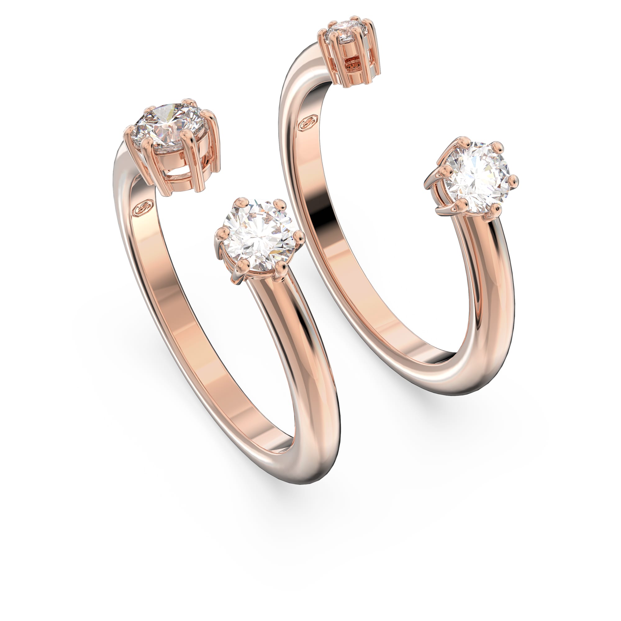 טבעת Constella בציפוי רוז גולד מבריק SWAROVSKI