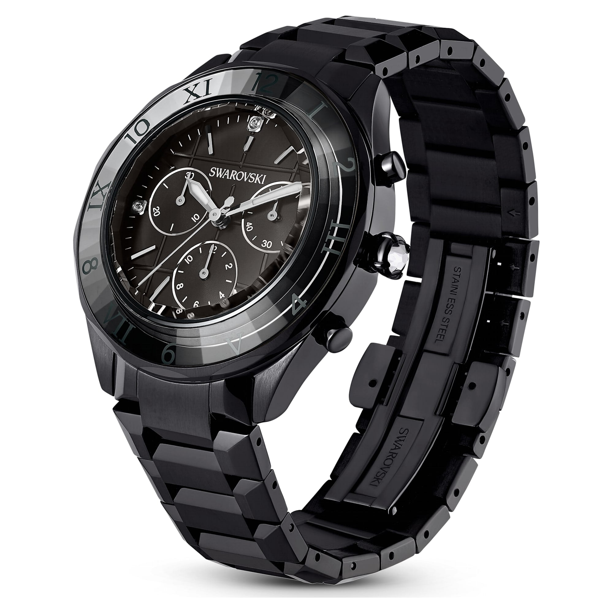 שעון Dextera Watch בציפוי PVD שחור SWAROVSKI