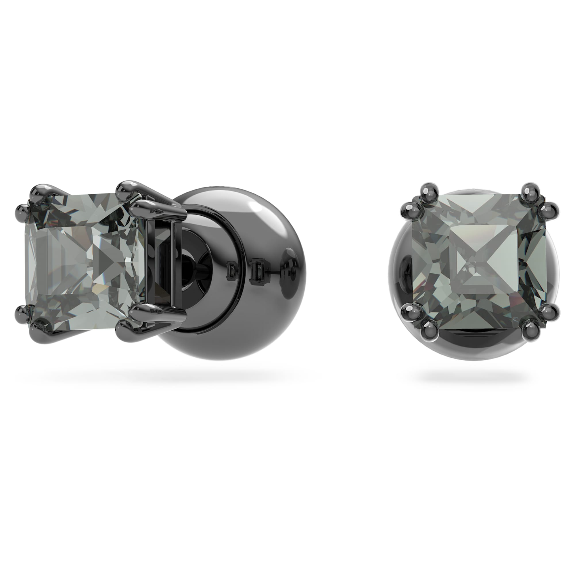 עגילי Millenia בציפוי רודיום שחור SWAROVSKI