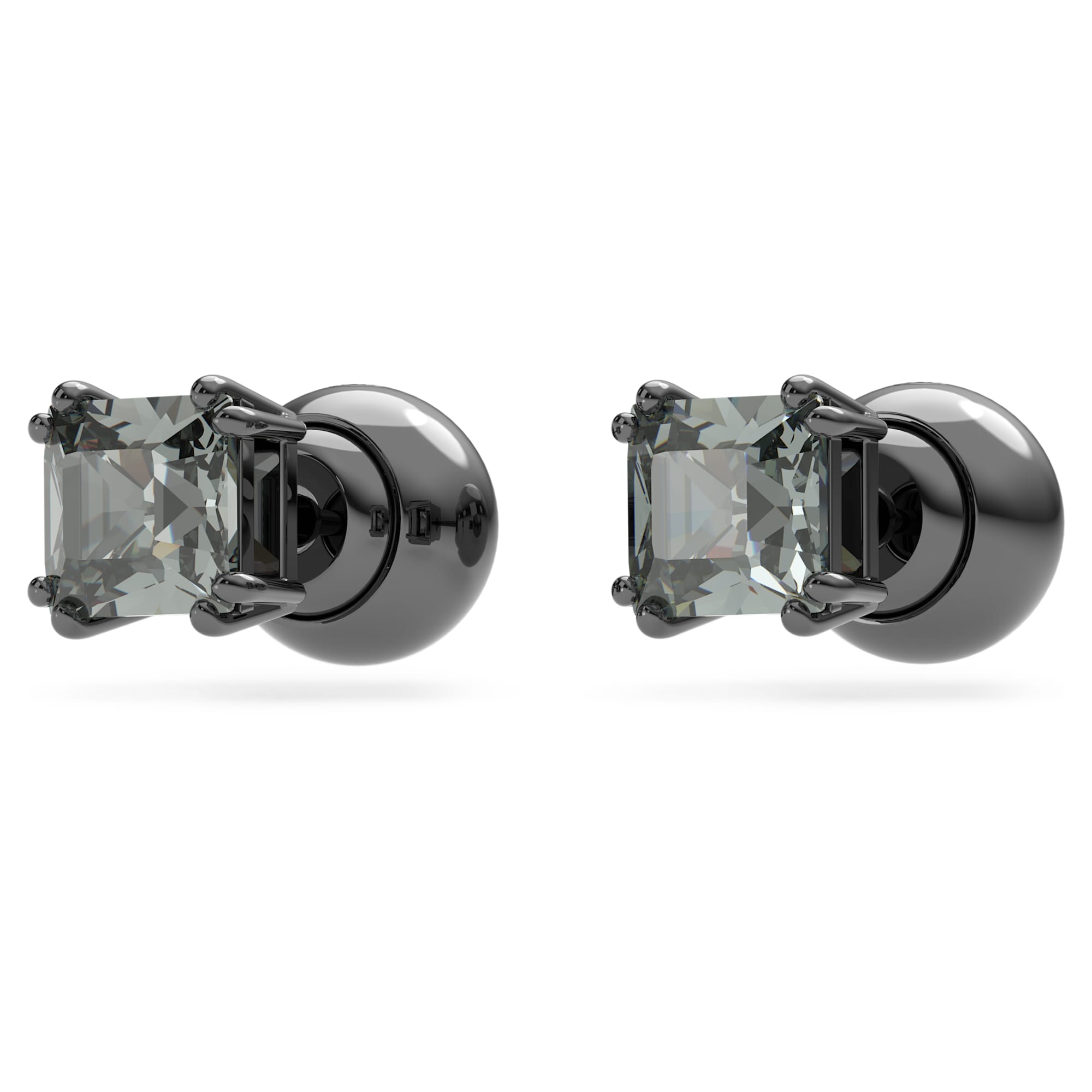 עגילי Millenia בציפוי רודיום שחור SWAROVSKI