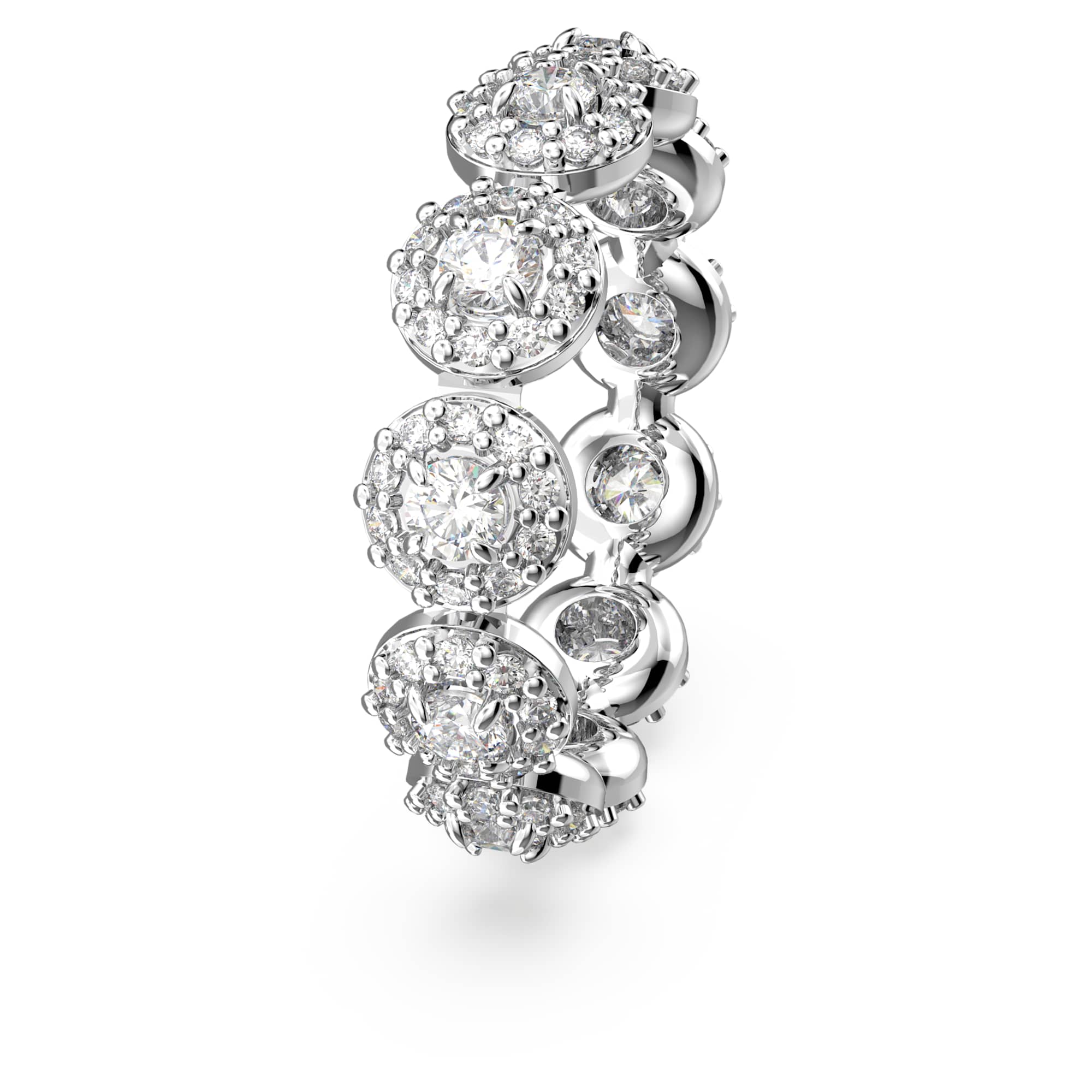 טבעת Constella בציפוי רודיום מבריק SWAROVSKI
