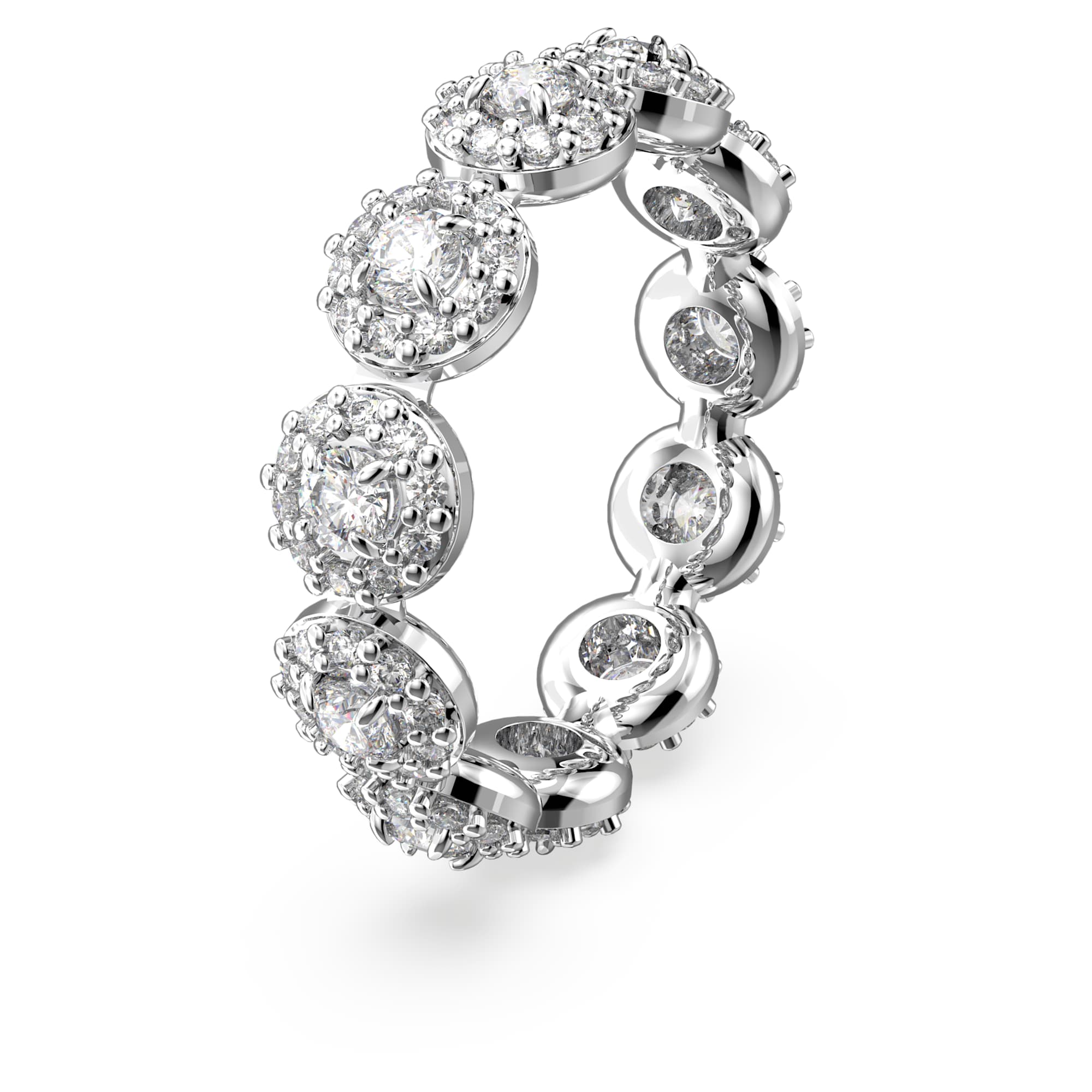 טבעת Constella בציפוי רודיום מבריק SWAROVSKI