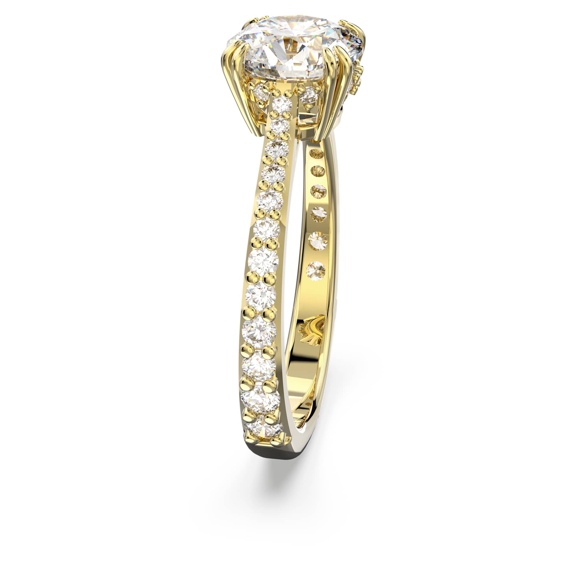 טבעת Constella בציפוי זהב מבריק SWAROVSKI