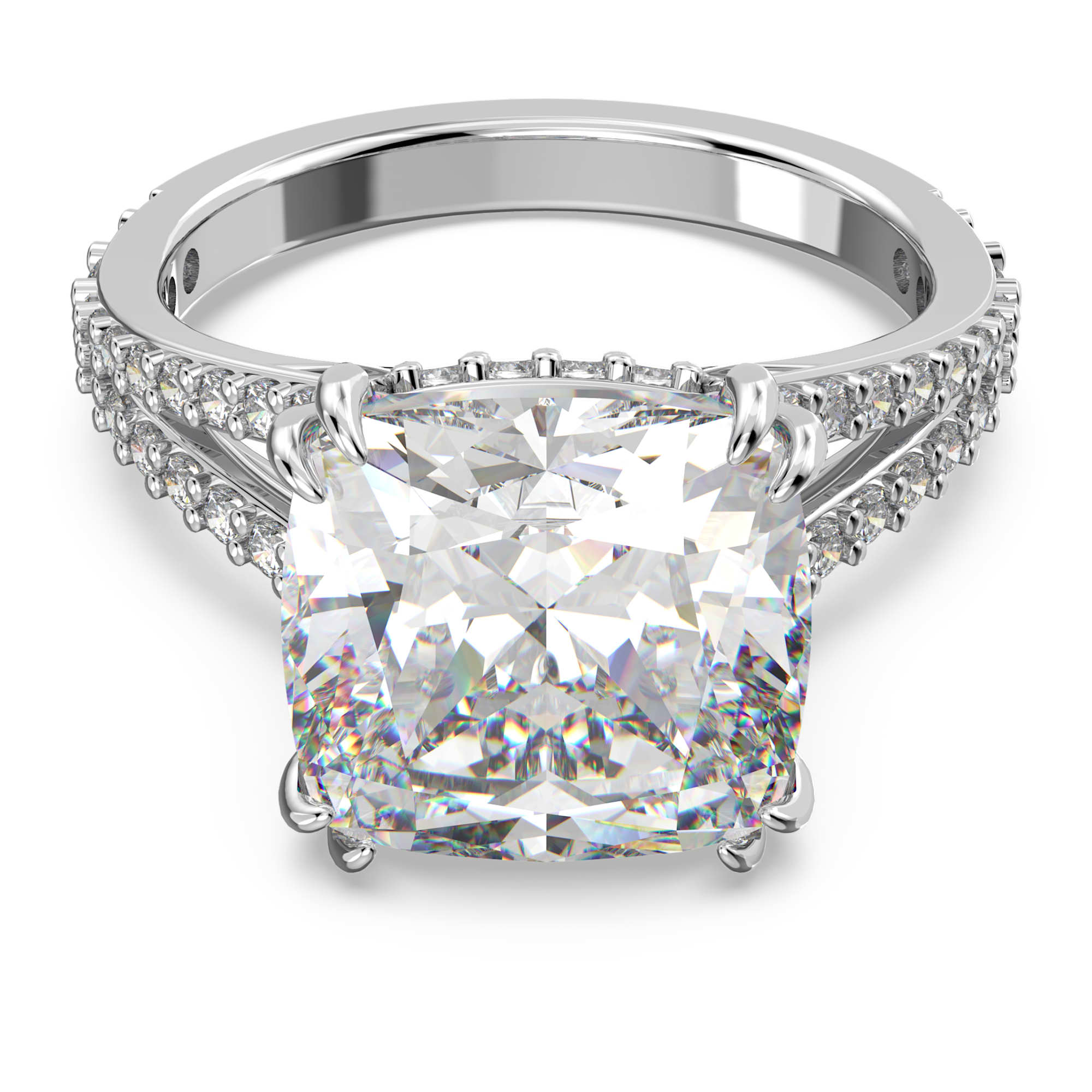 טבעת Constella בציפוי רודיום מבריק SWAROVSKI