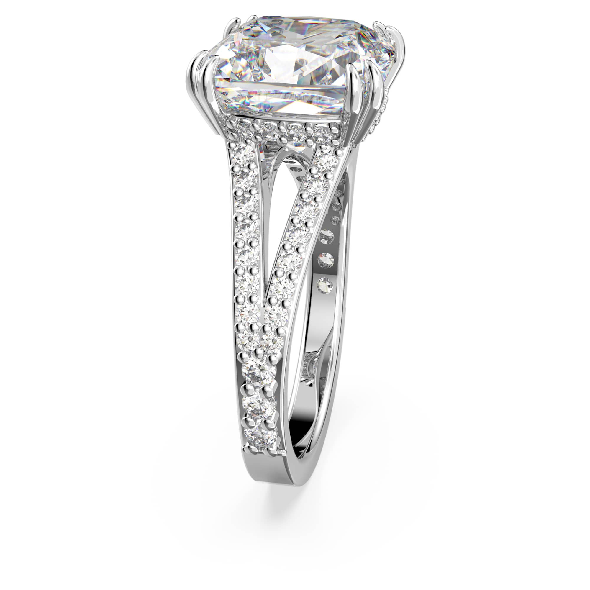 טבעת Constella בציפוי רודיום מבריק SWAROVSKI