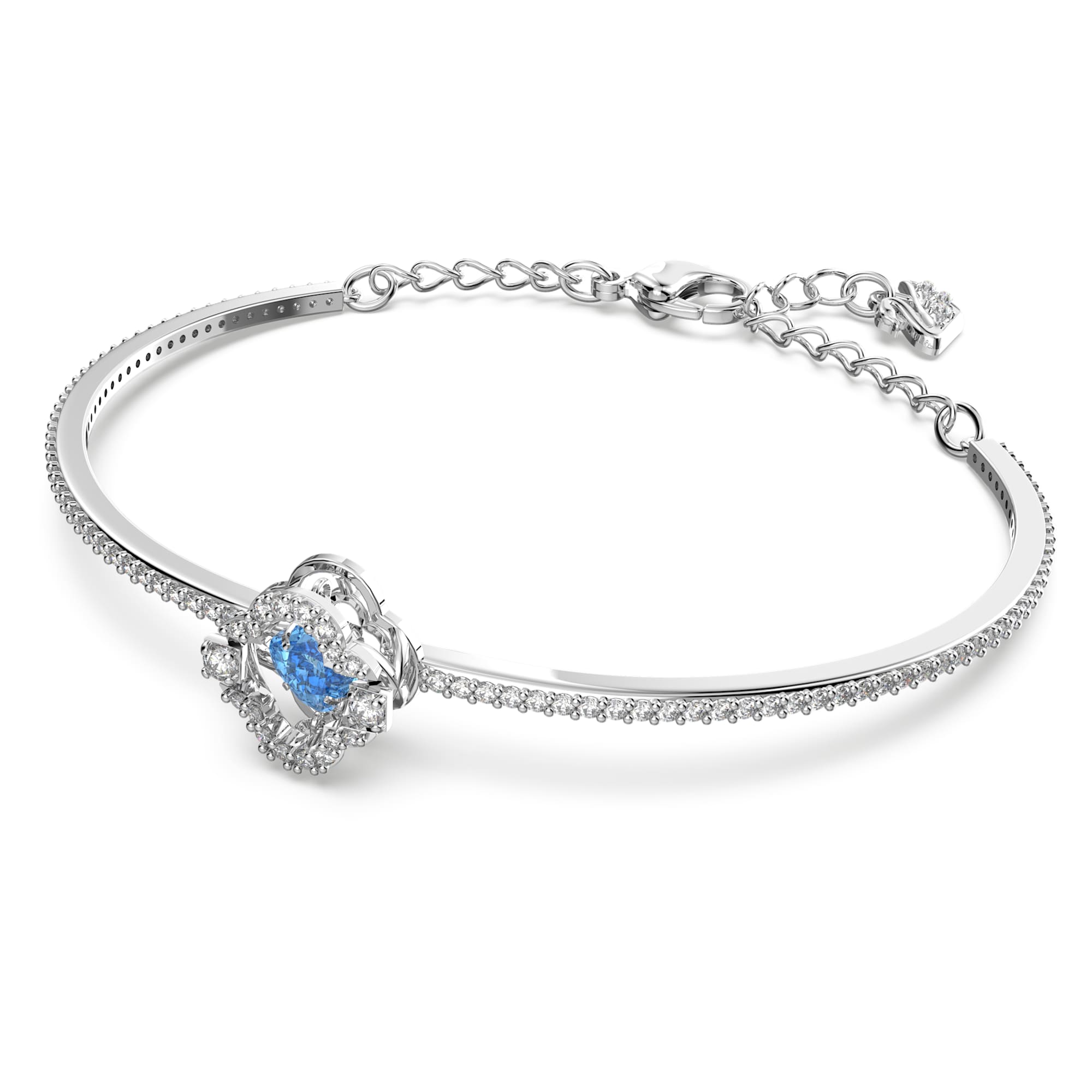 צמיד Sparkling Dc בציפוי רודיום מבריק SWAROVSKI