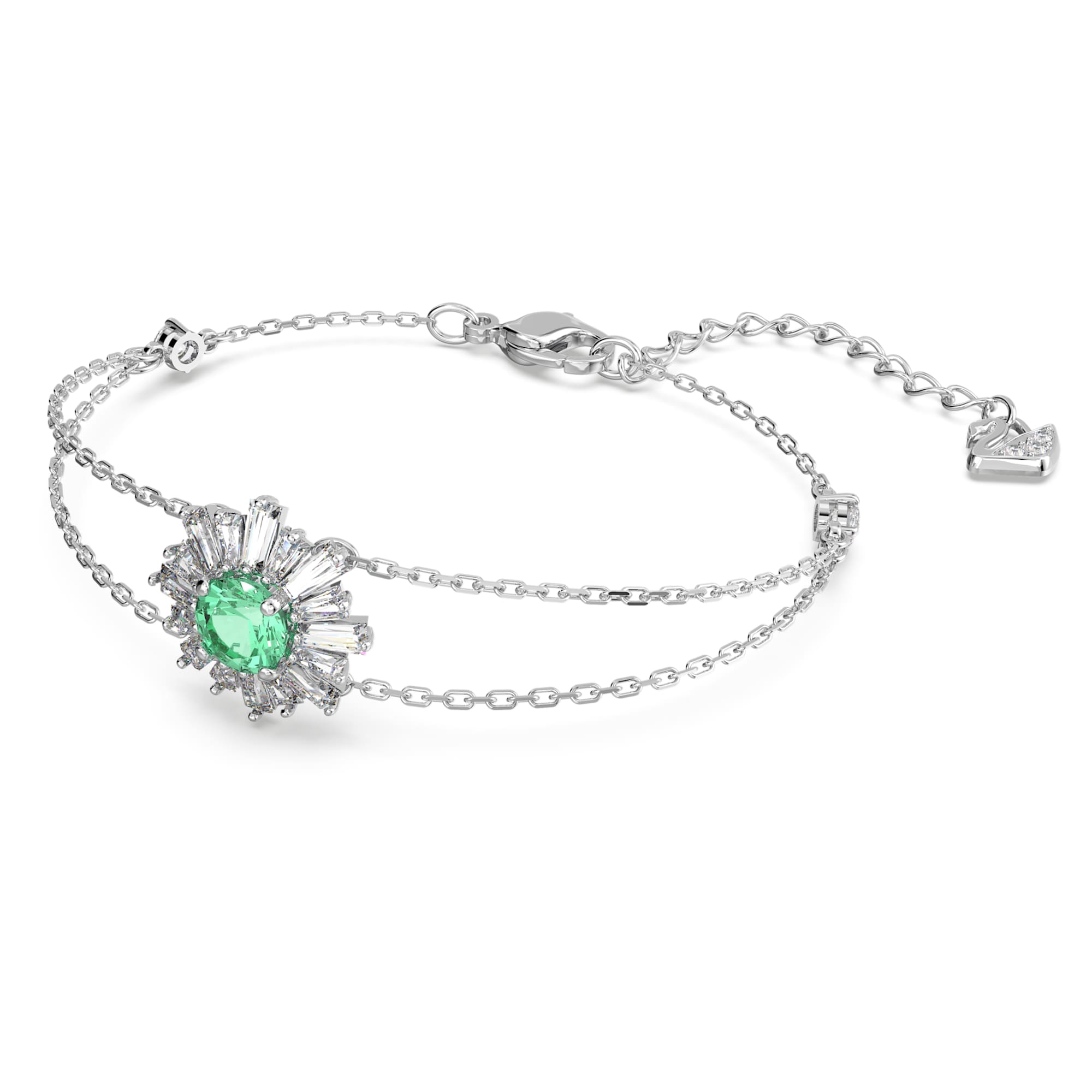 צמיד Sunshine בציפוי רודיום מבריק SWAROVSKI