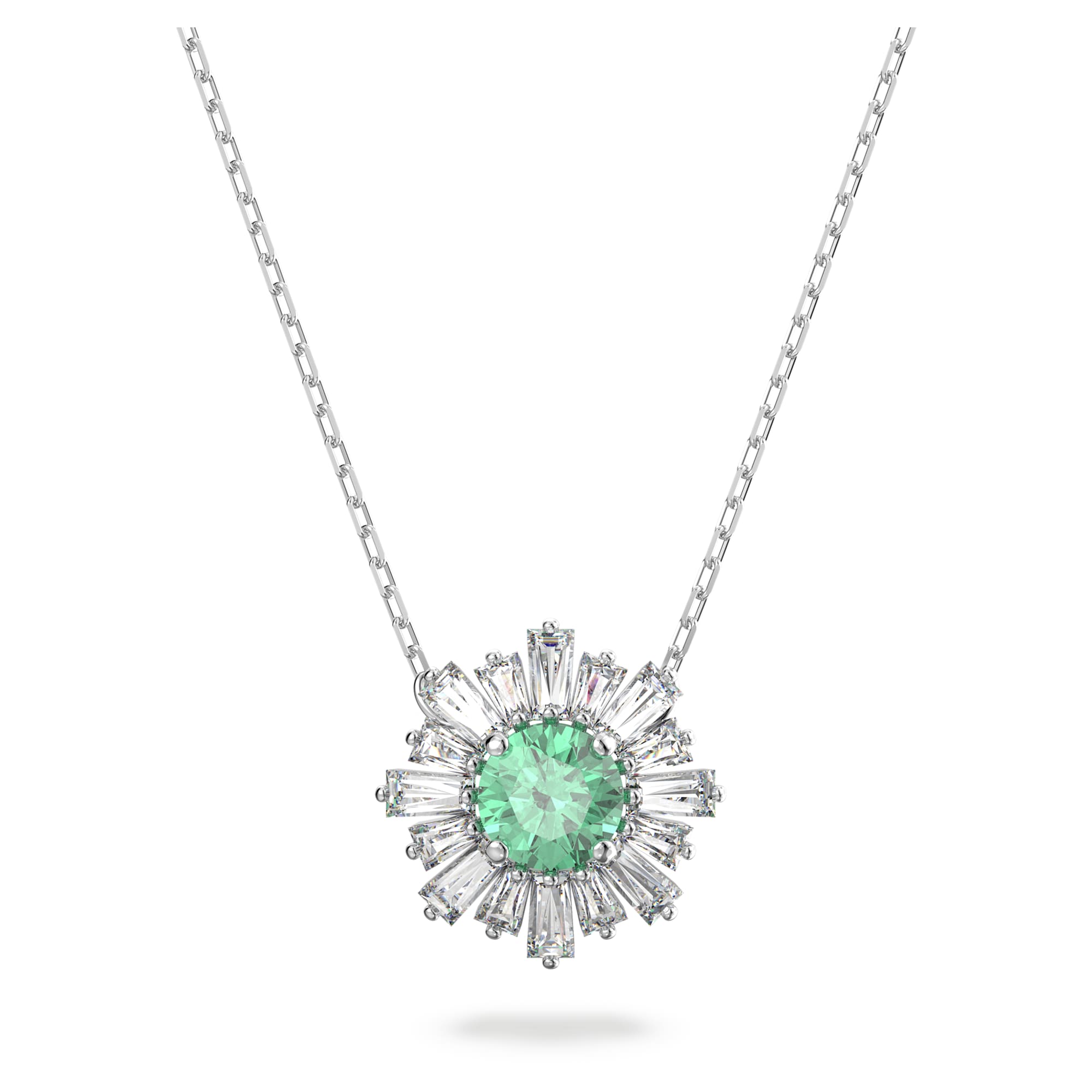 שרשרת Sunshine בציפוי רודיום מבריק SWAROVSKI