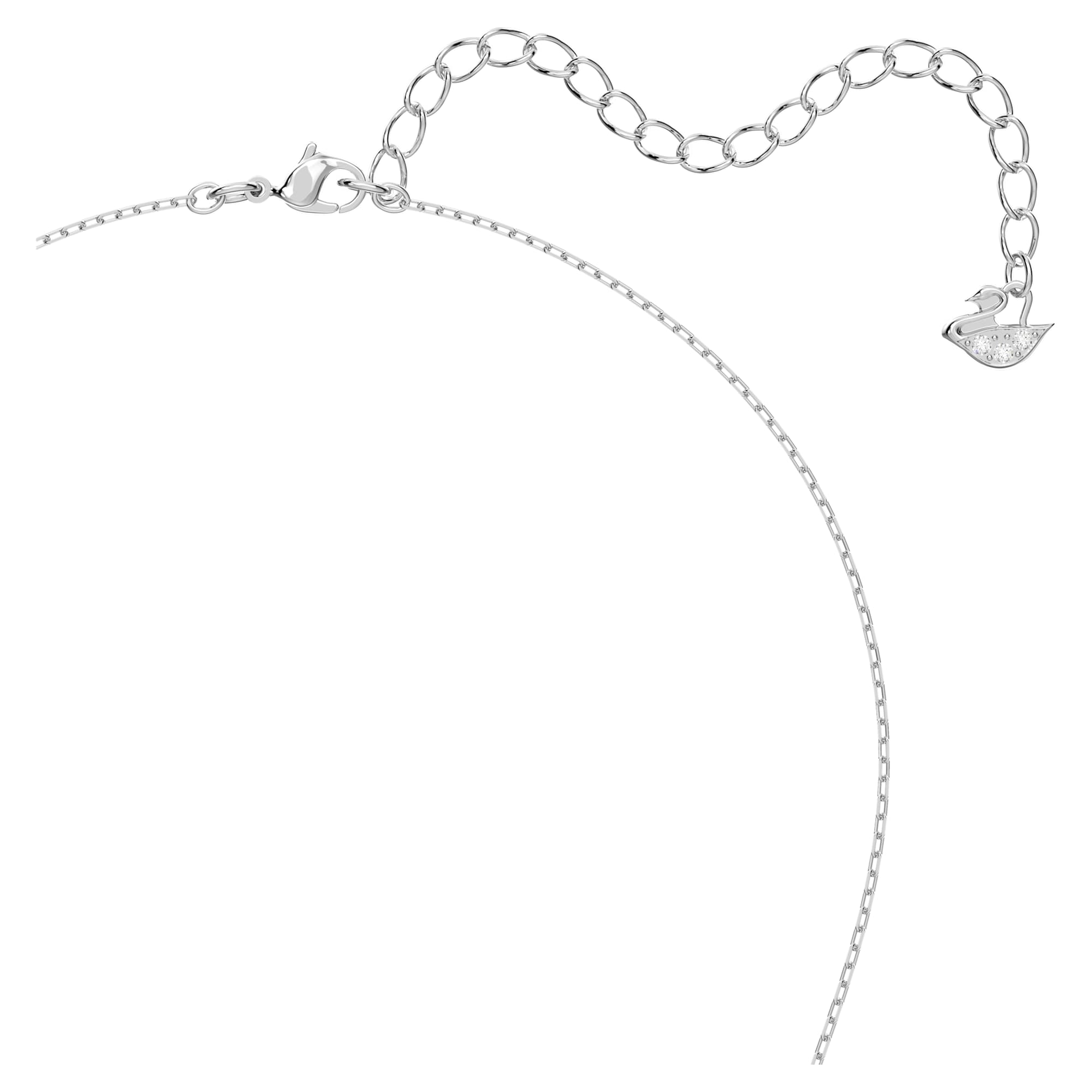 שרשרת Sunshine בציפוי רודיום מבריק SWAROVSKI