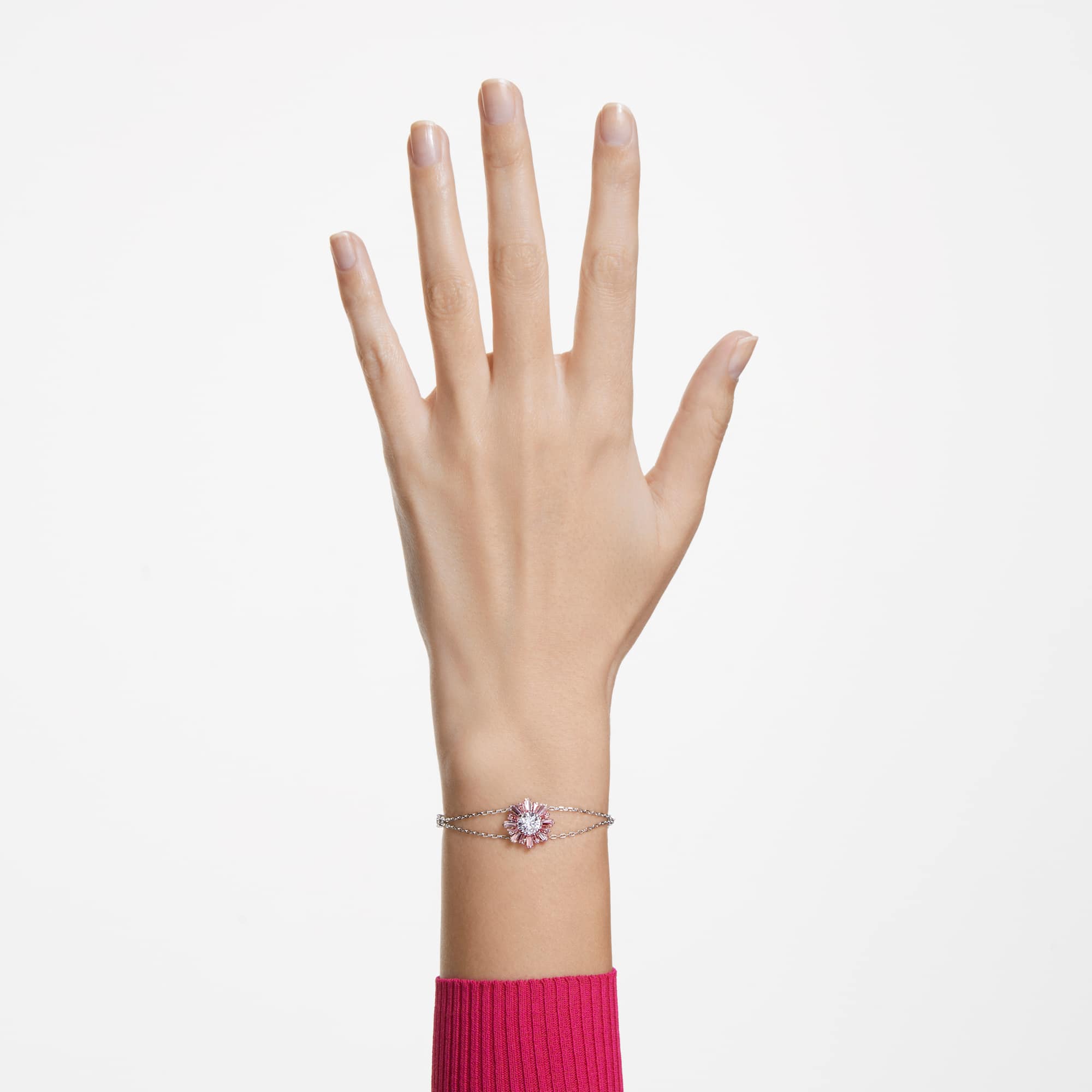צמיד Sunshine בציפוי רודיום מבריק SWAROVSKI