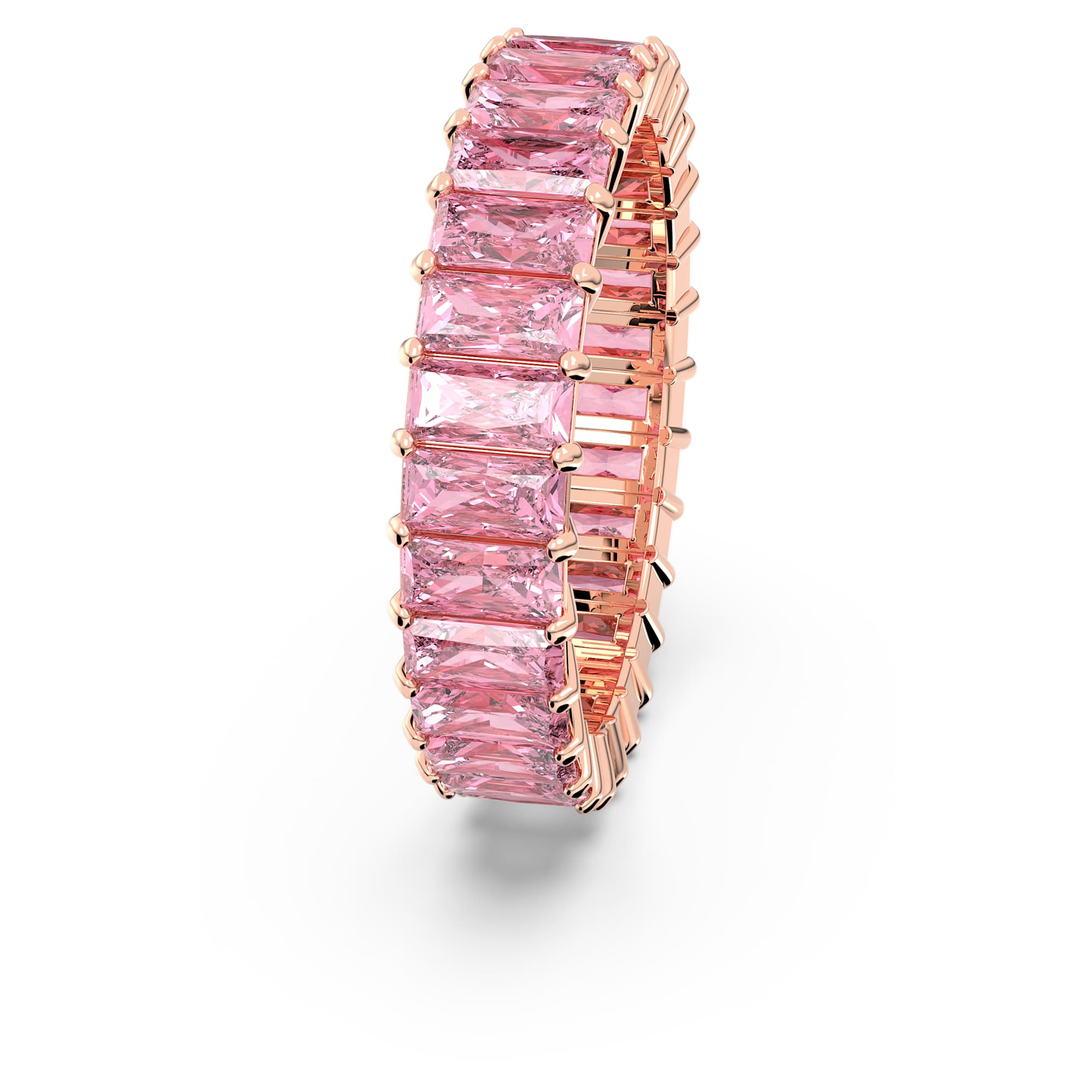 טבעת Matrix בציפוי רוז גולד מבריק SWAROVSKI