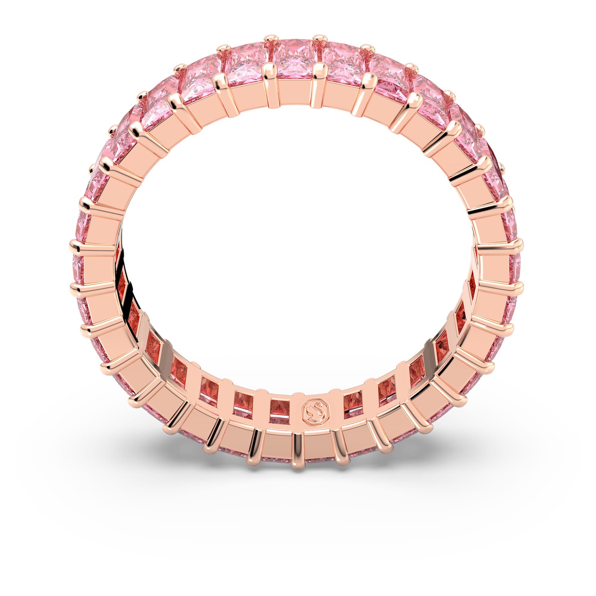 טבעת Matrix בציפוי רוז גולד מבריק SWAROVSKI