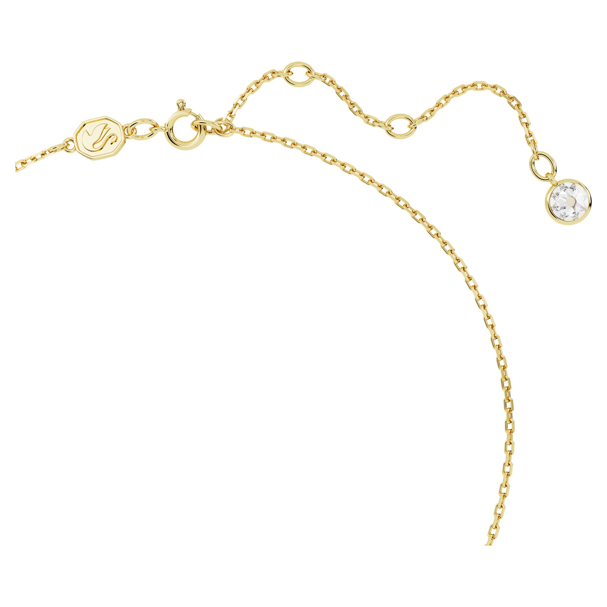 שרשרת Stilla בציפוי זהב מבריק SWAROVSKI