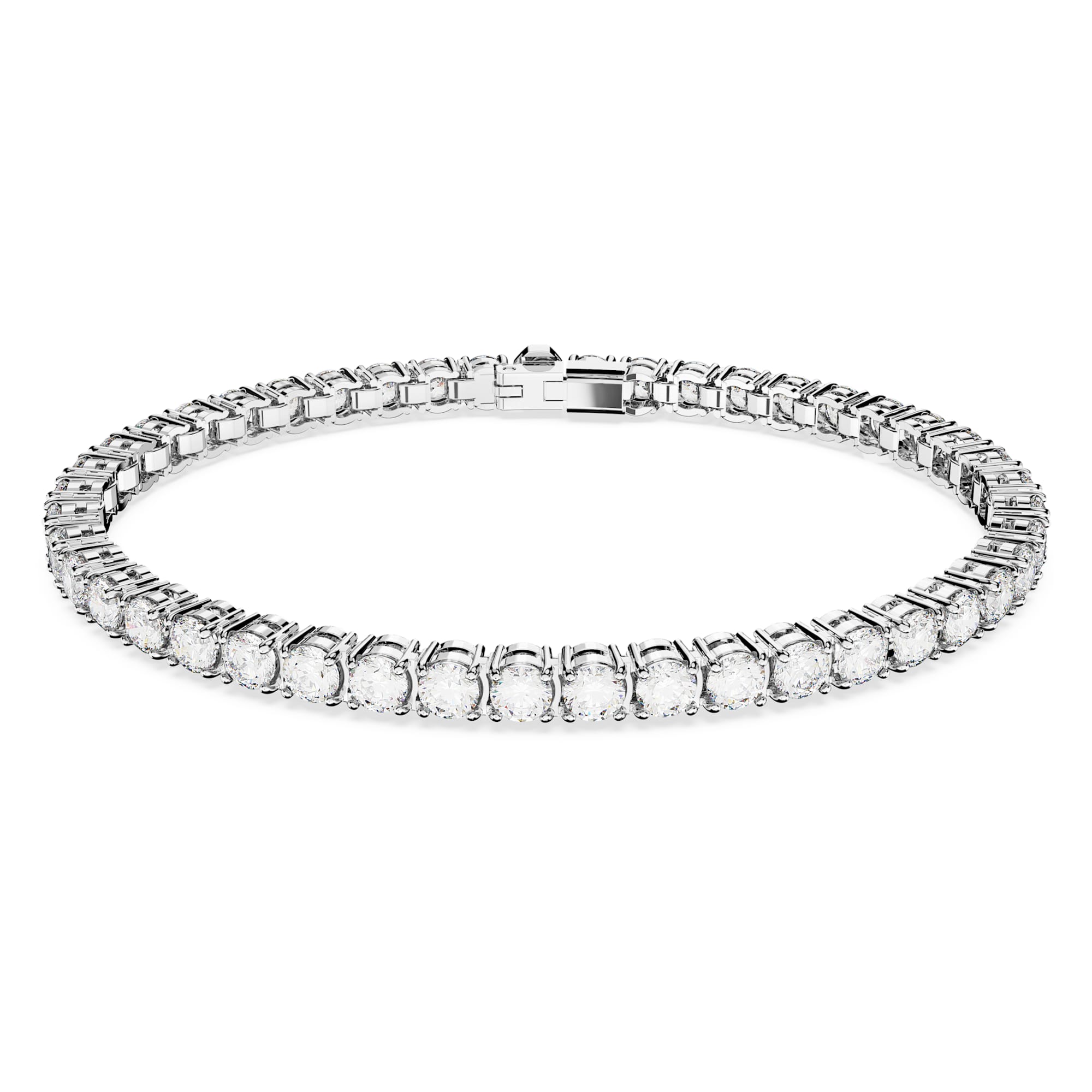 צמיד Matrix בציפוי רודיום מבריק SWAROVSKI