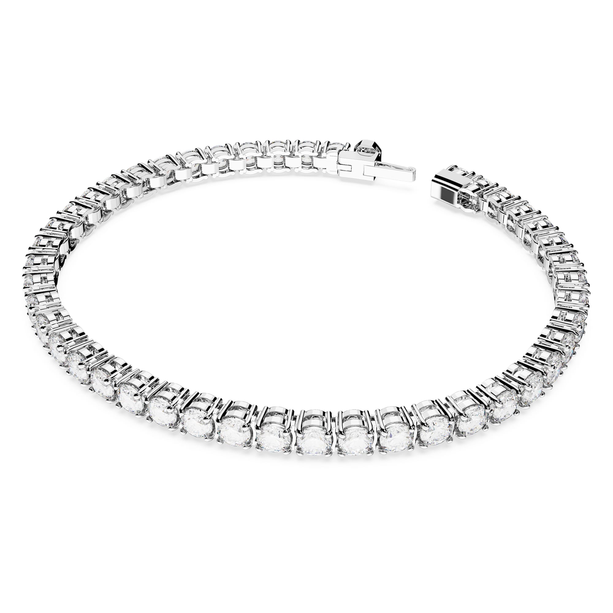 צמיד Matrix בציפוי רודיום מבריק SWAROVSKI