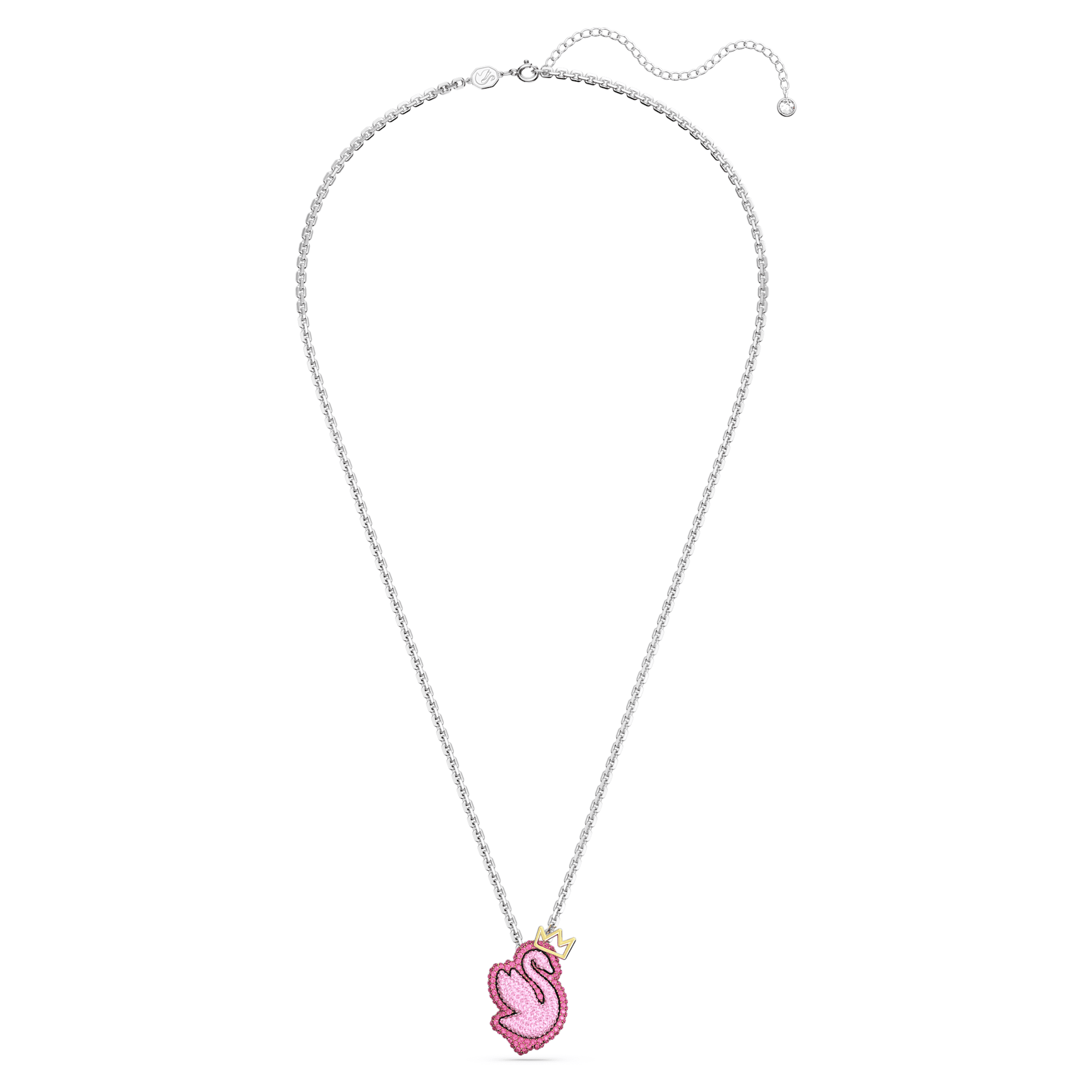 שרשרת Swan t ורוד SWAROVSKI