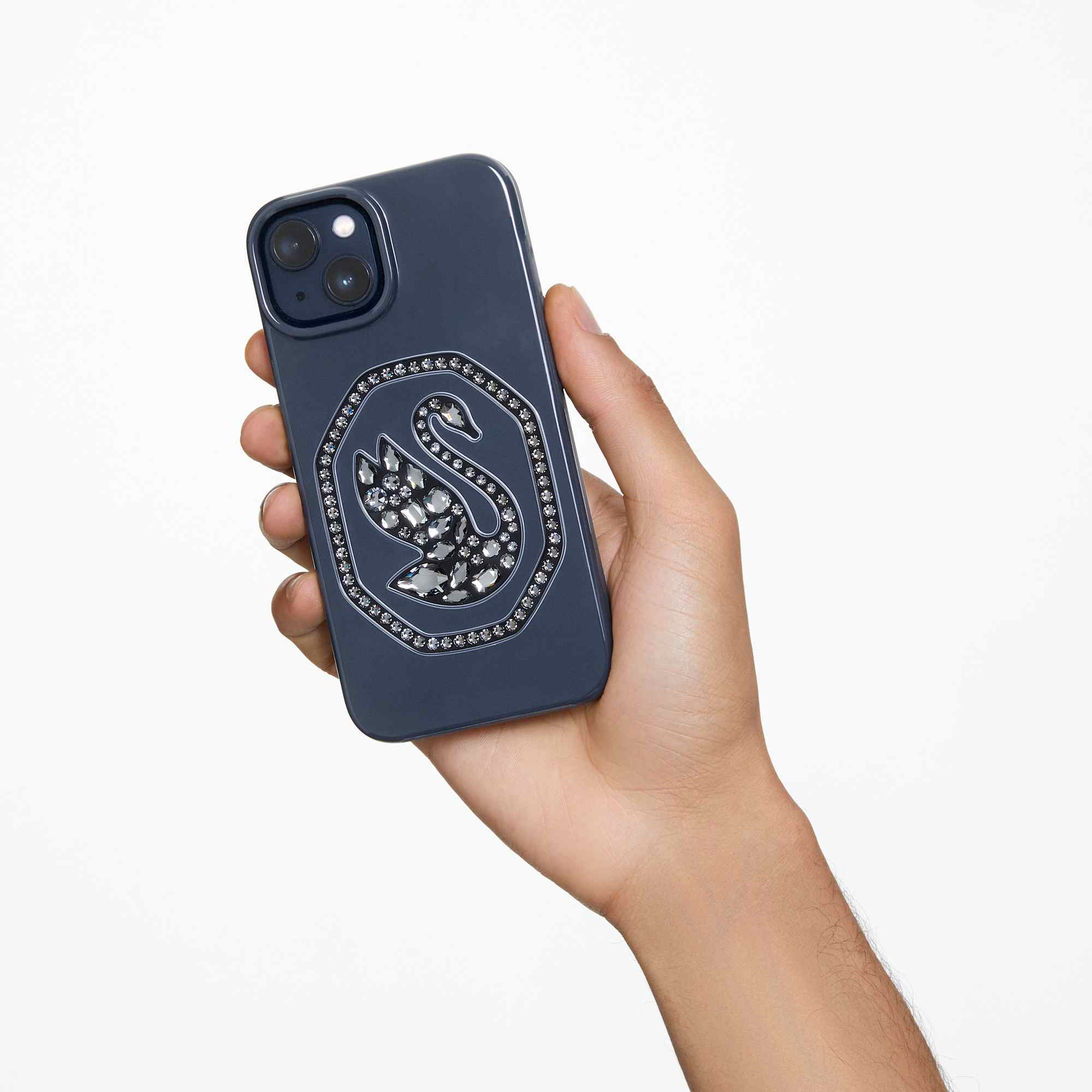 כיסוי לטלפון נייד Smartphone case שחור SWAROVSKI