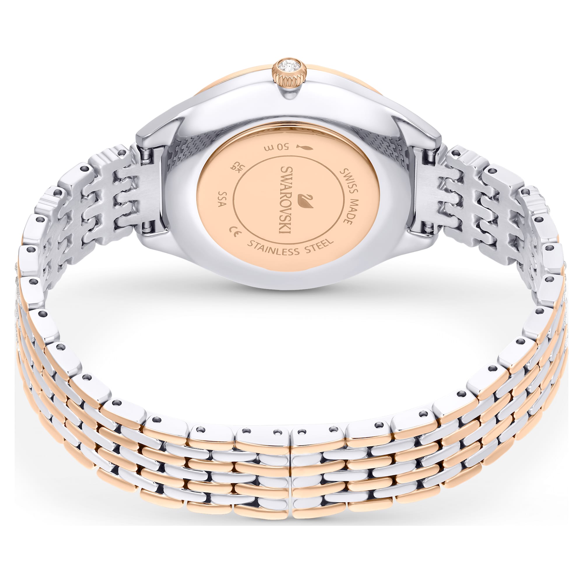 שעון Attract בציפוי רודיום מבריק SWAROVSKI