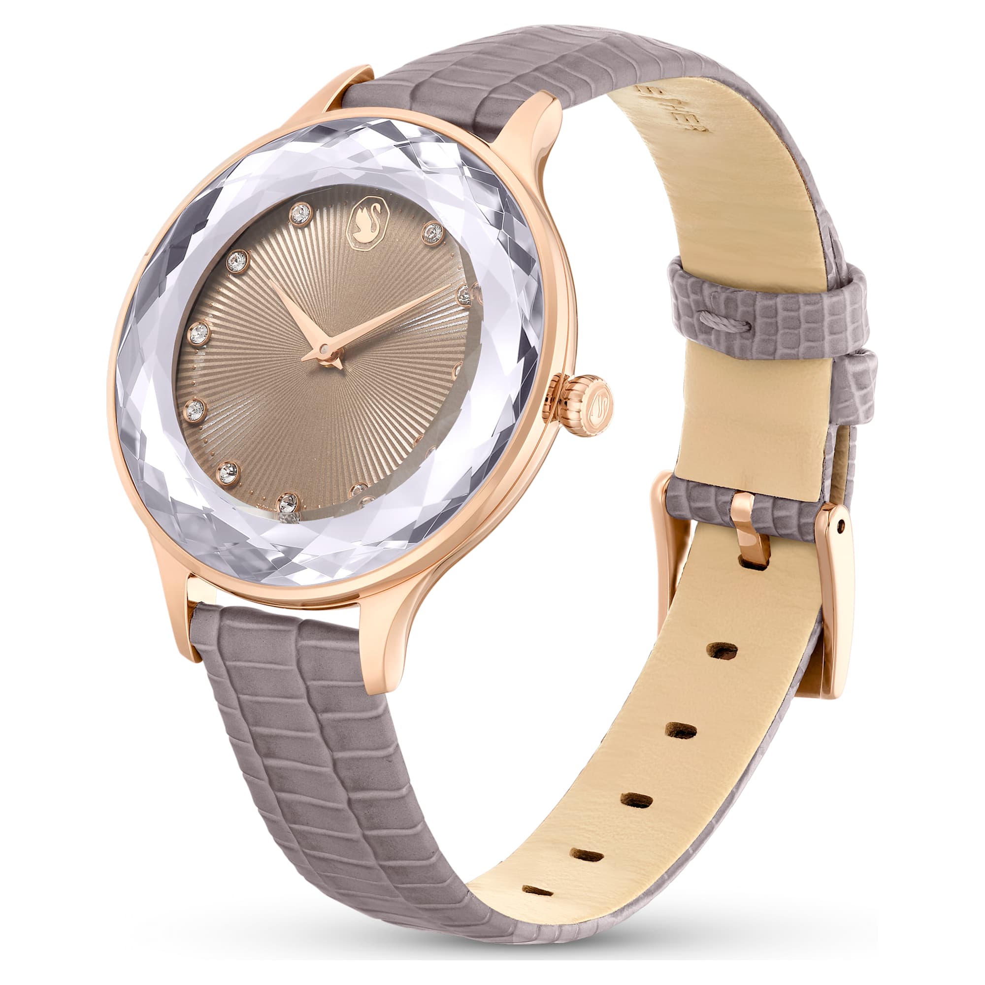 שעון Octea Nova בציפוי PVD רוז גולד SWAROVSKI