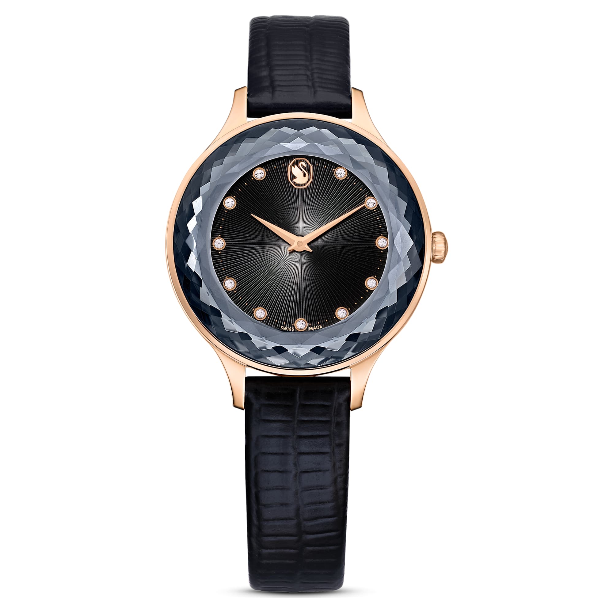 שעון Octea Nova בציפוי PVD רוז גולד SWAROVSKI