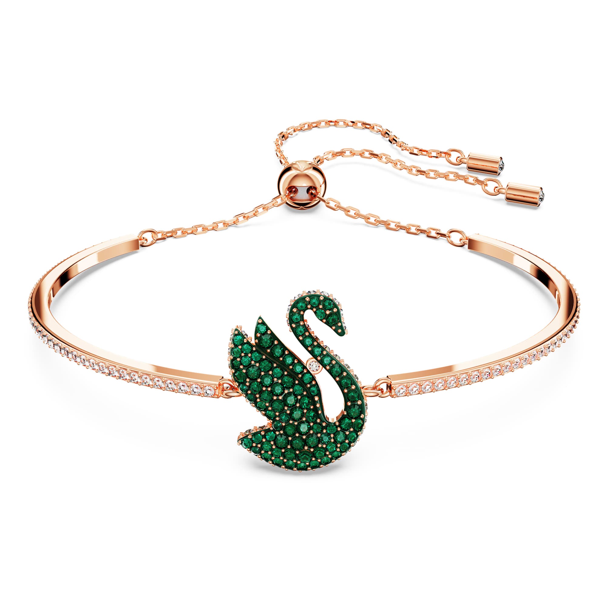 צמיד Iconic Swan ירוק SWAROVSKI