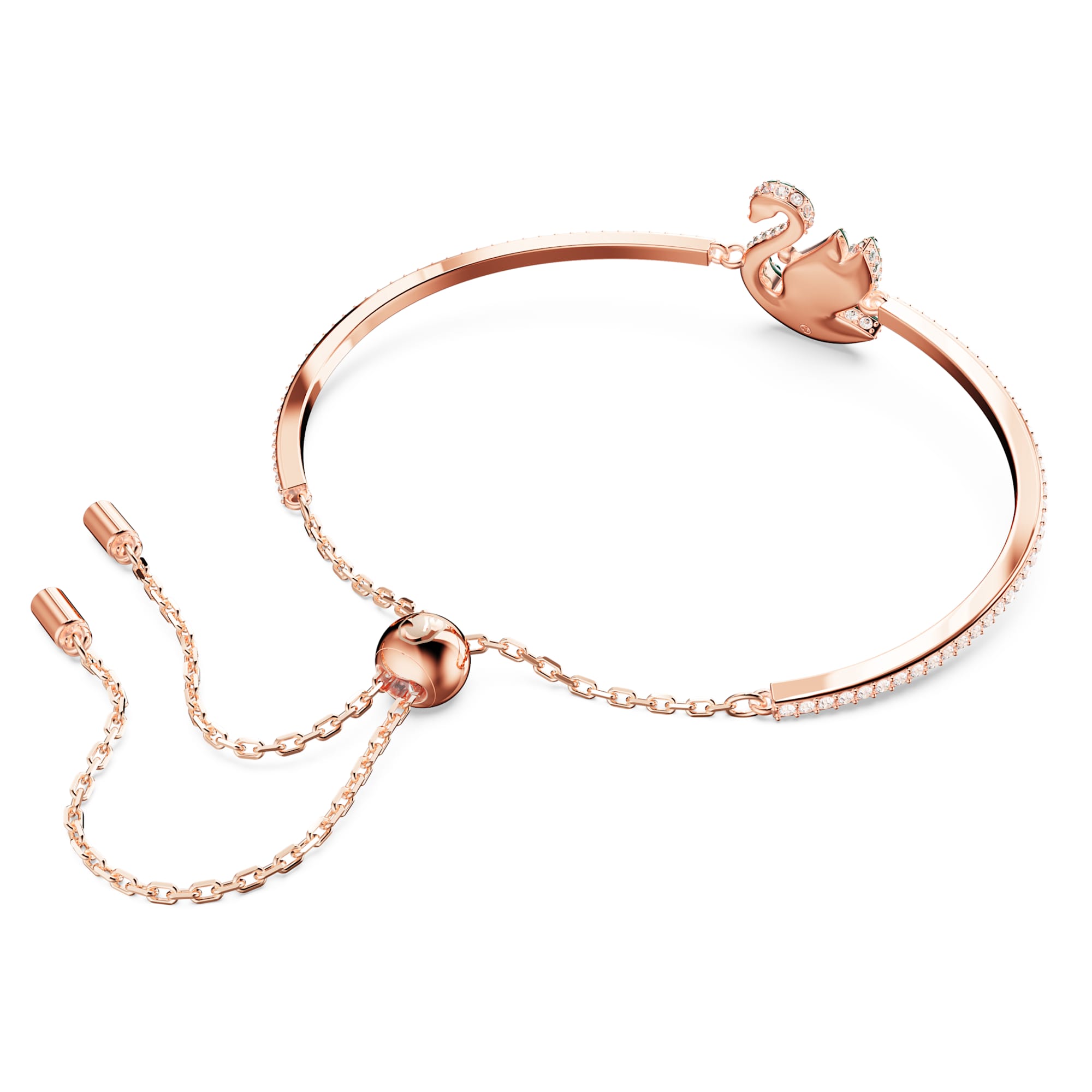 צמיד Iconic Swan ירוק SWAROVSKI