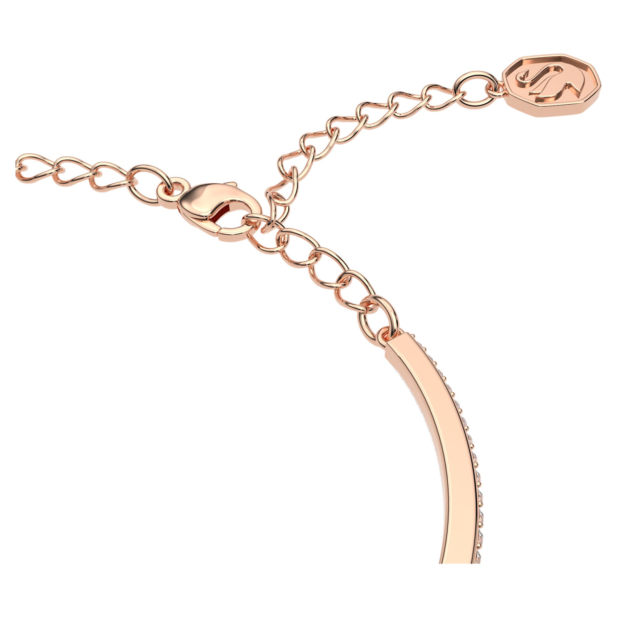 צמיד Millenia בציפוי רוז גולד מבריק SWAROVSKI