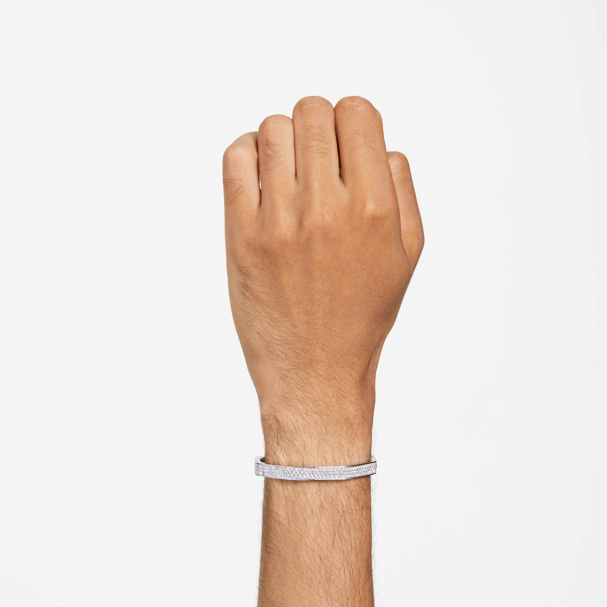 צמיד Dextera בציפוי רודיום מבריק SWAROVSKI