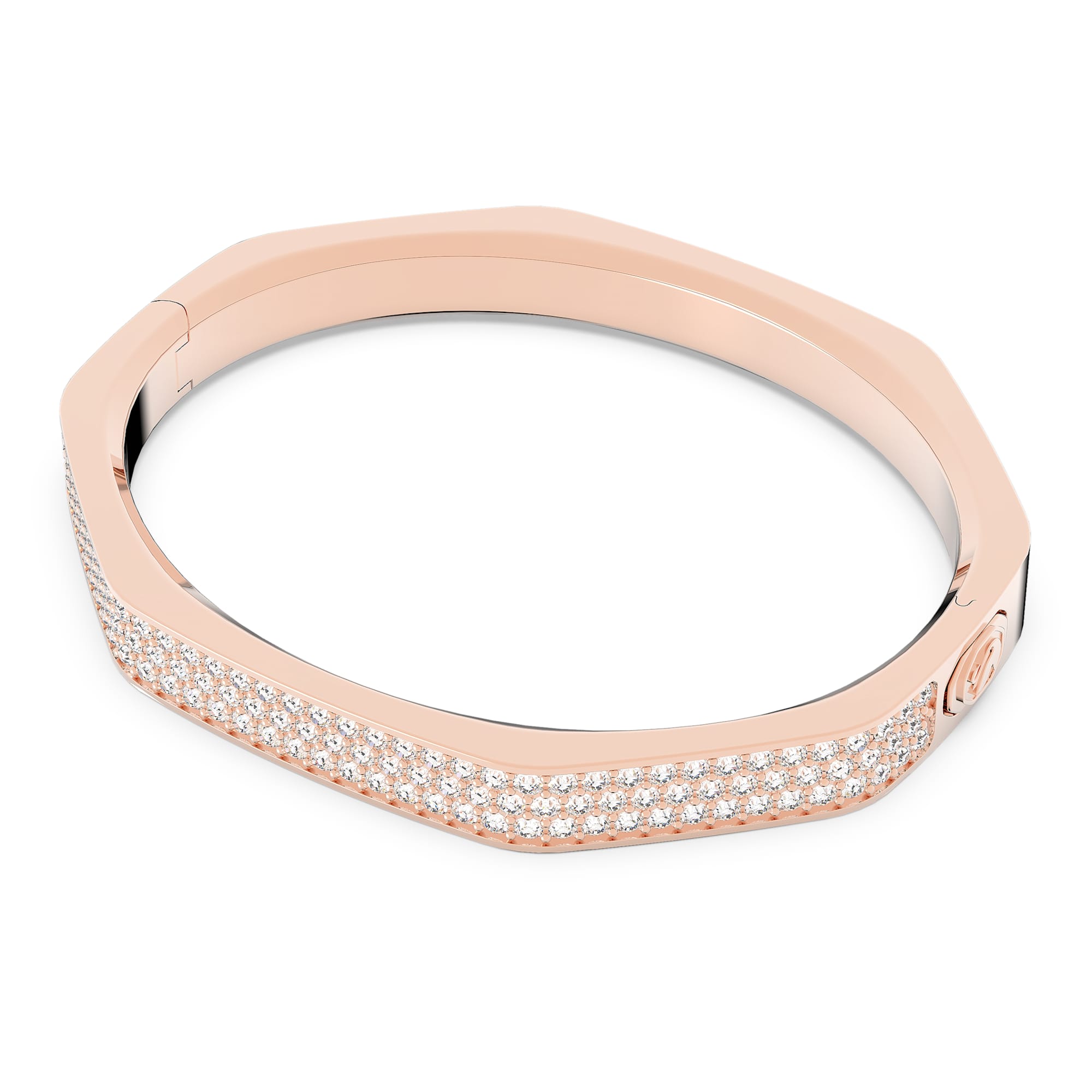צמיד Dextera בציפוי רוז גולד מבריק SWAROVSKI