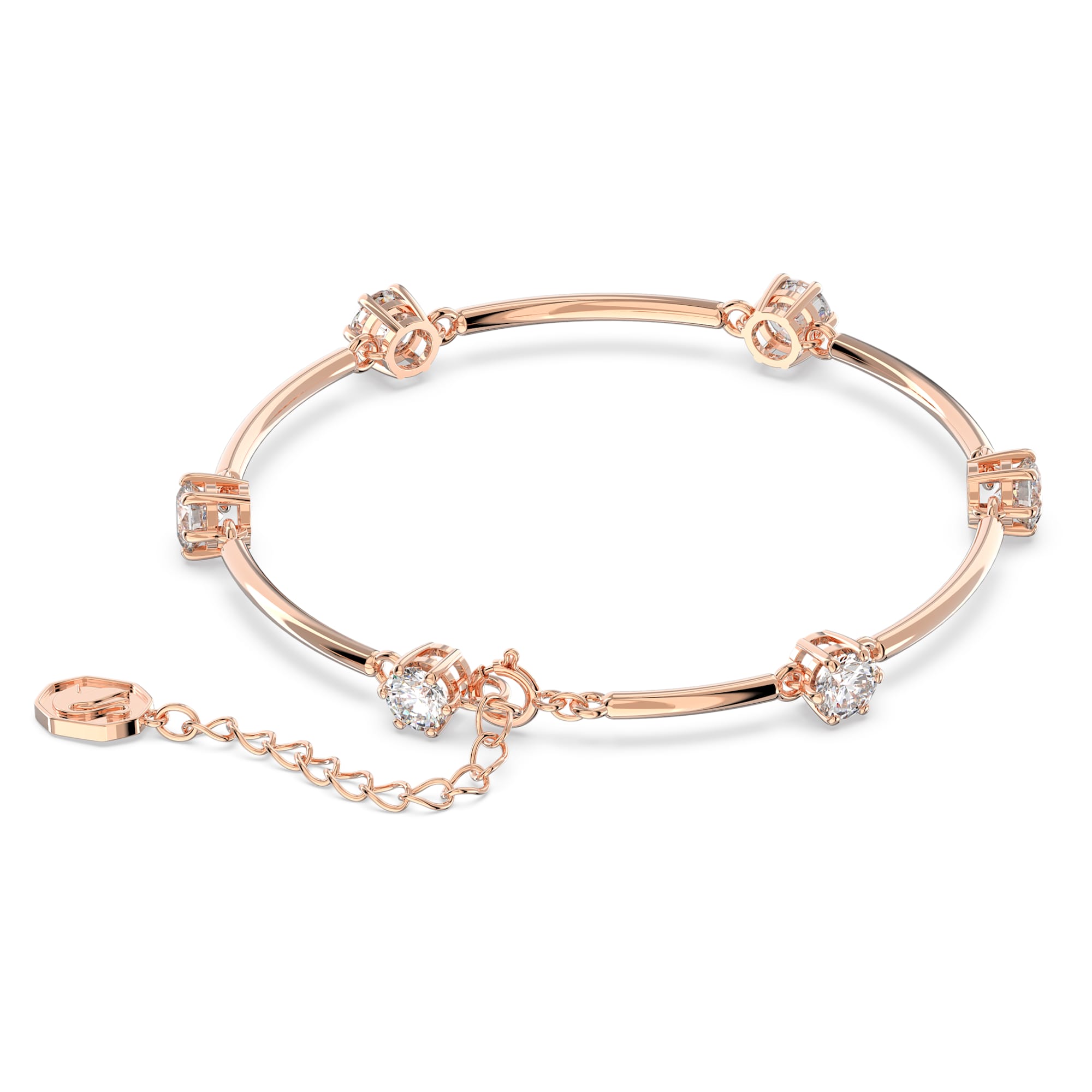 צמיד Constella בציפוי רוז גולד מבריק SWAROVSKI