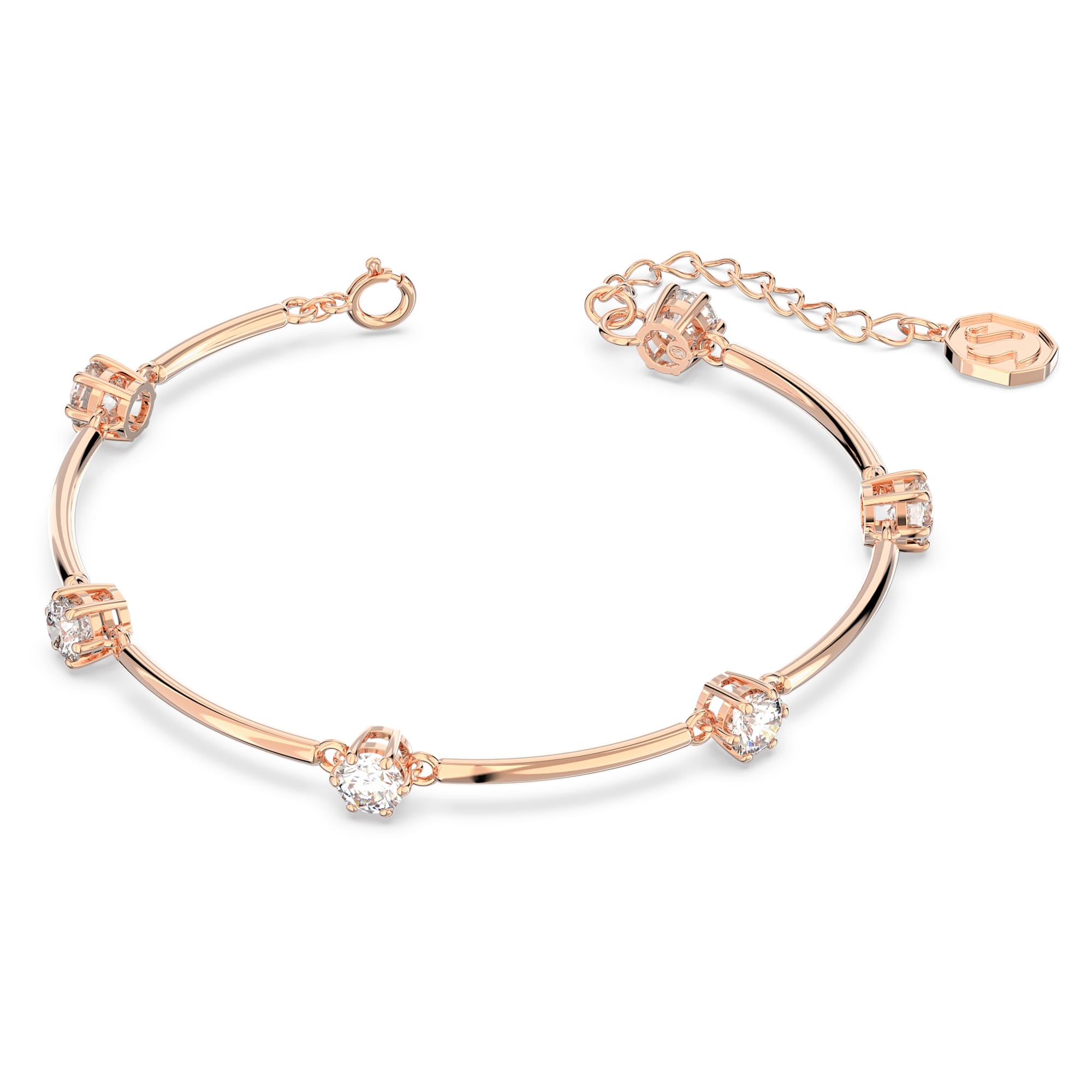 צמיד Constella בציפוי רוז גולד מבריק SWAROVSKI