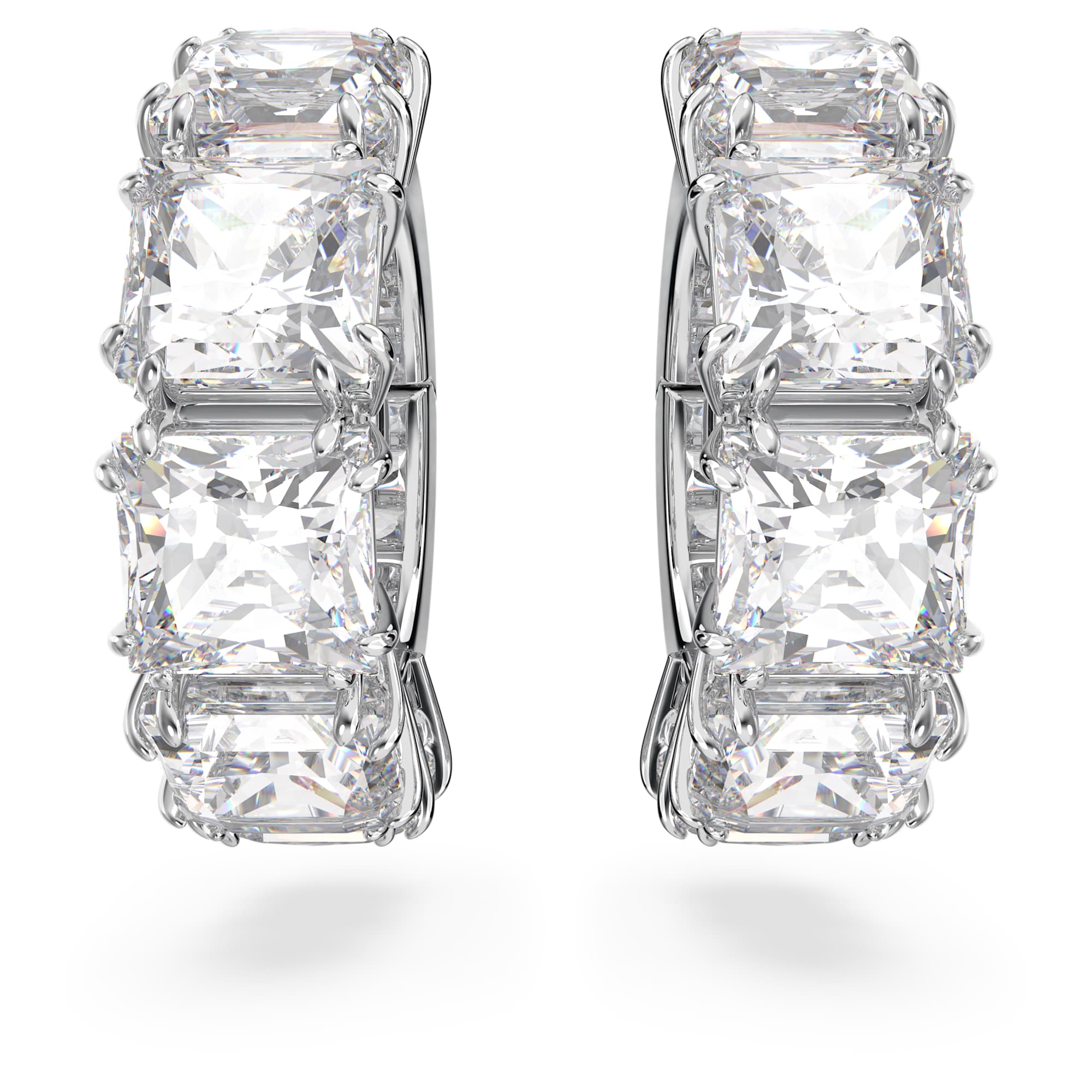 עגילי Millenia בציפוי רודיום מבריק SWAROVSKI