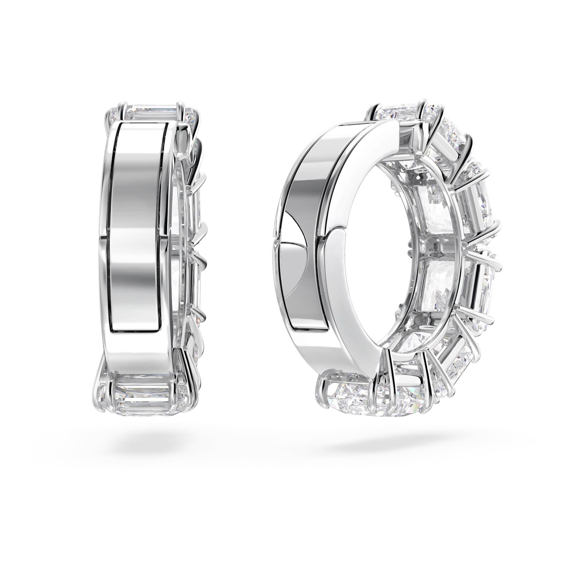 עגילי Millenia בציפוי רודיום מבריק SWAROVSKI