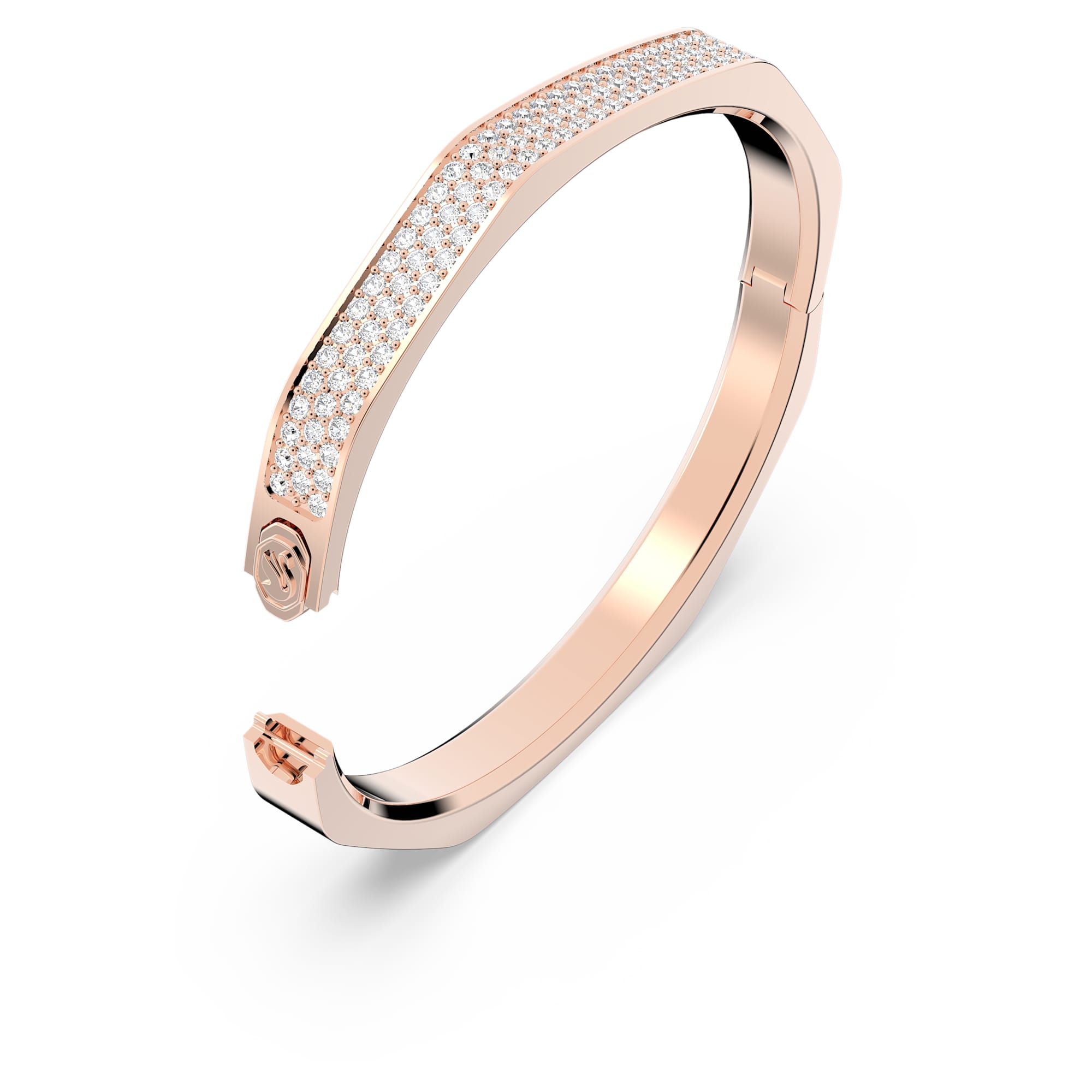 צמיד Dextera בציפוי רוז גולד מבריק SWAROVSKI