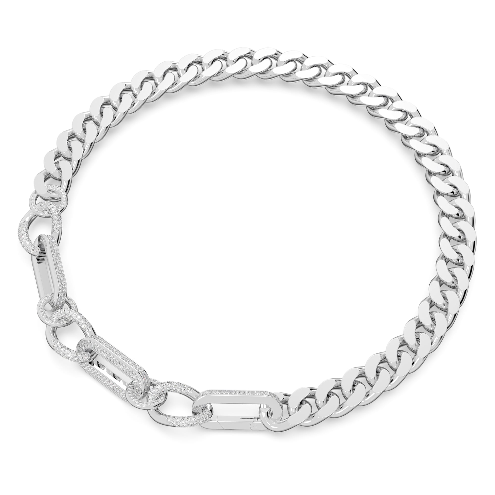 שרשרת Dextera בציפוי רודיום מבריק SWAROVSKI