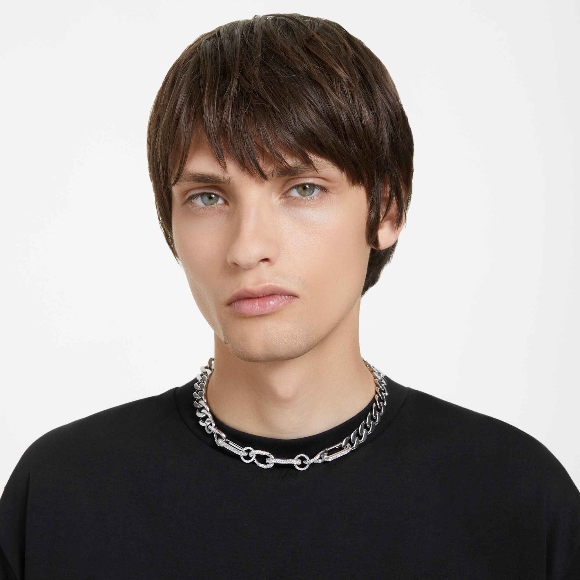 שרשרת Dextera בציפוי רודיום מבריק SWAROVSKI