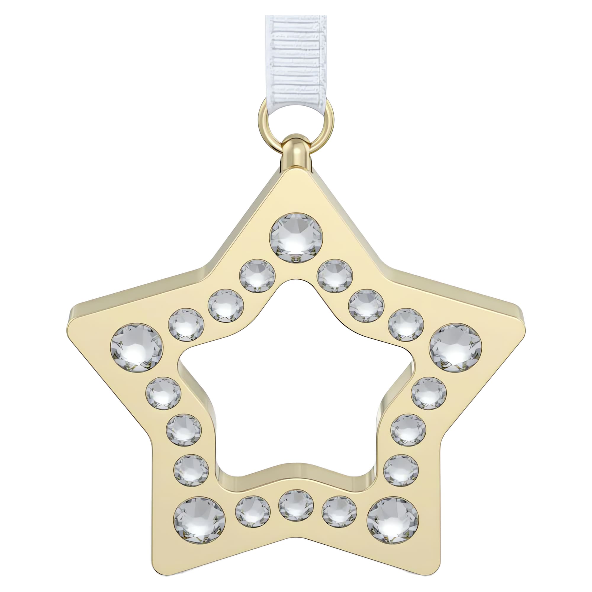 מניאטורות קריסטל Holiday Magic בציפוי זהב מבריק SWAROVSKI