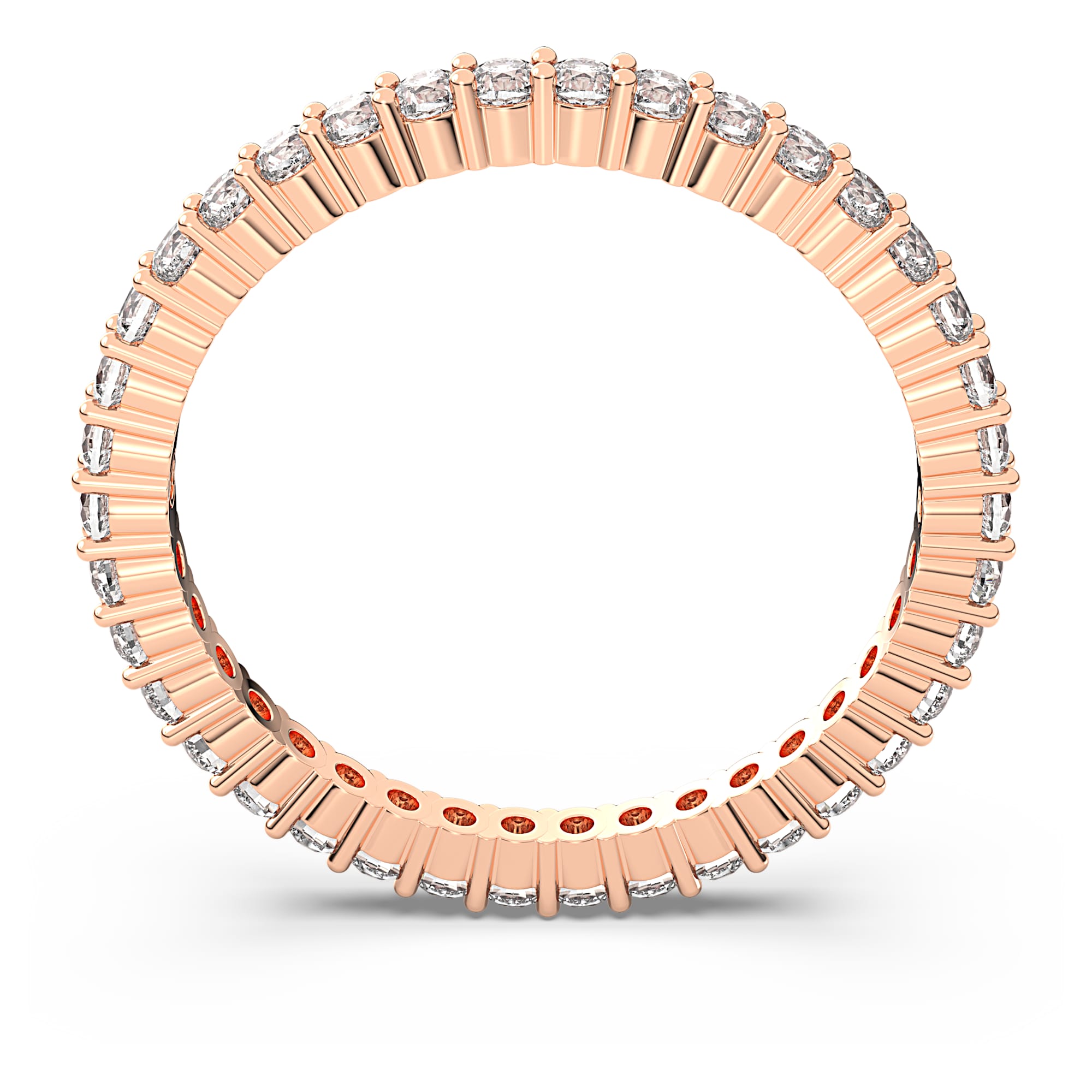 טבעת Vittore בציפוי PVD רוז גולד SWAROVSKI