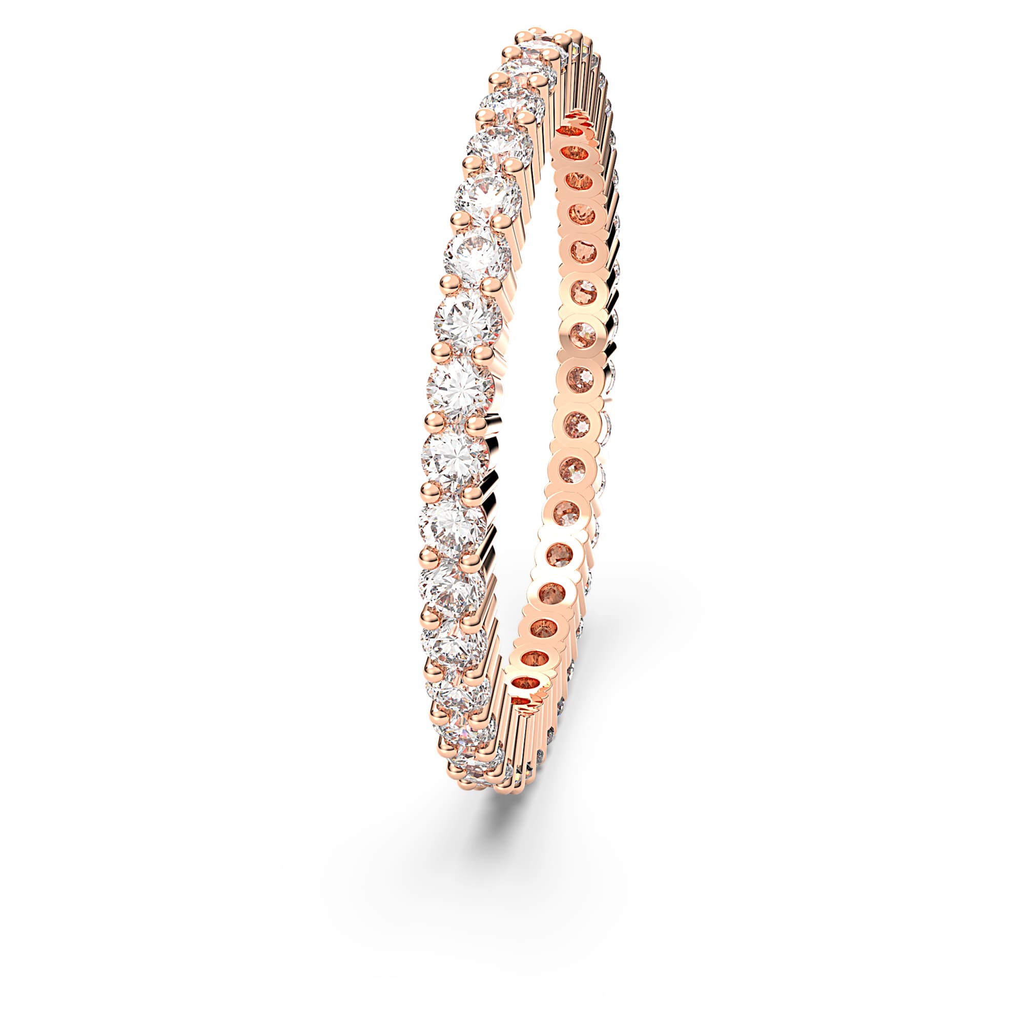 טבעת Vittore בציפוי PVD רוז גולד SWAROVSKI