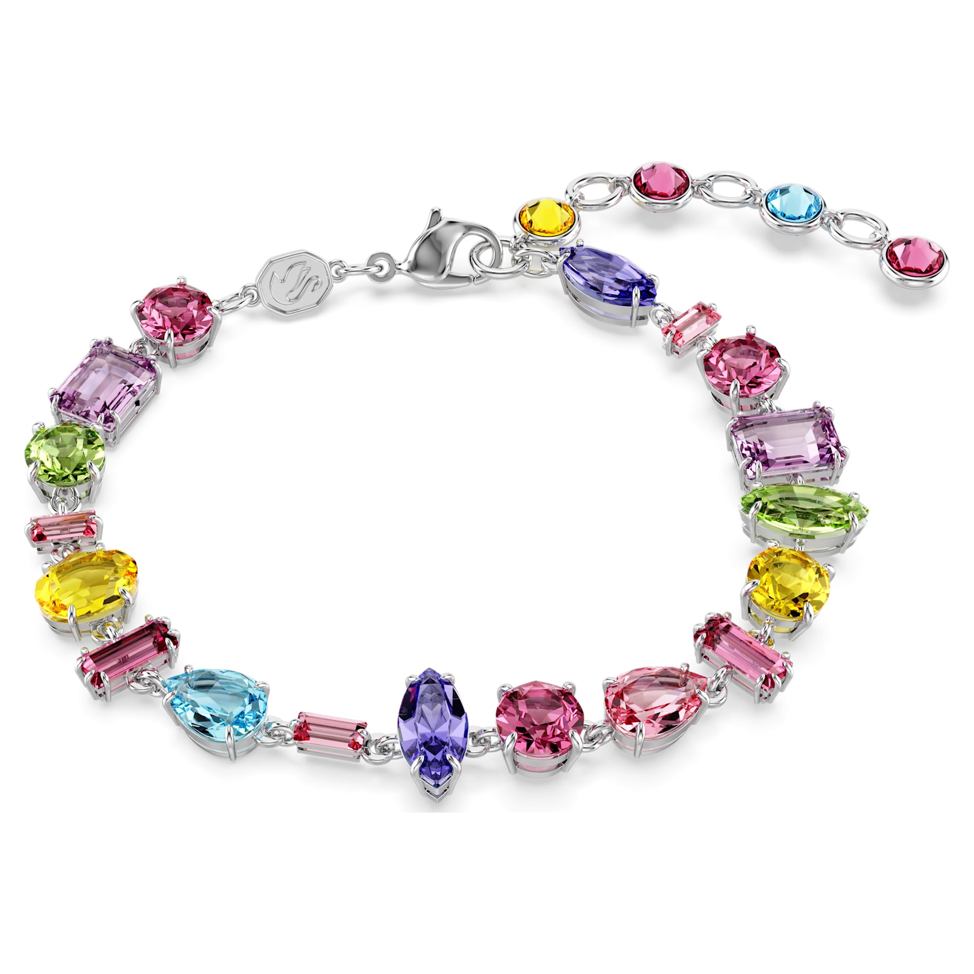 צמיד Gema בציפוי רודיום מבריק SWAROVSKI