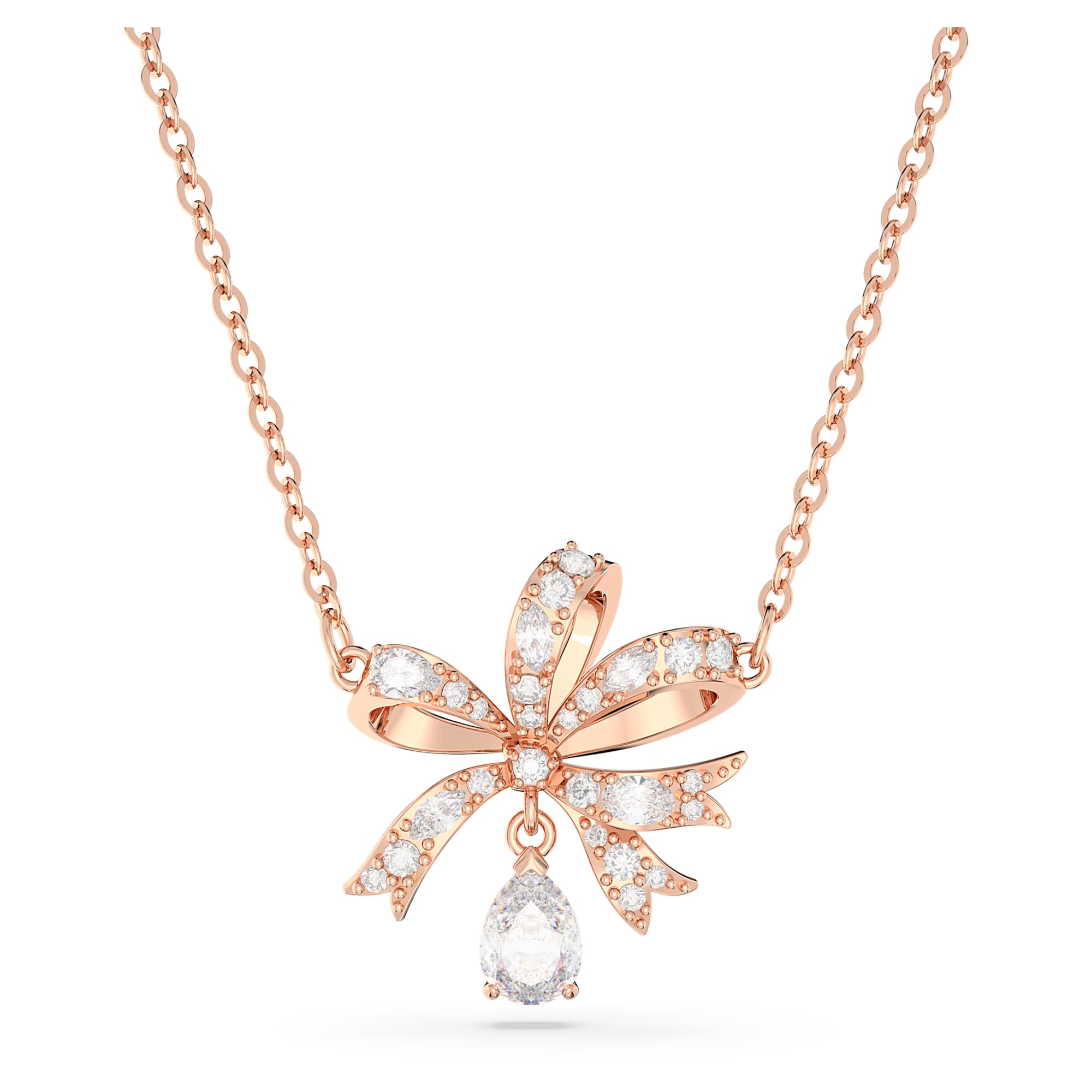שרשרת Volta בציפוי רוז גולד מבריק SWAROVSKI