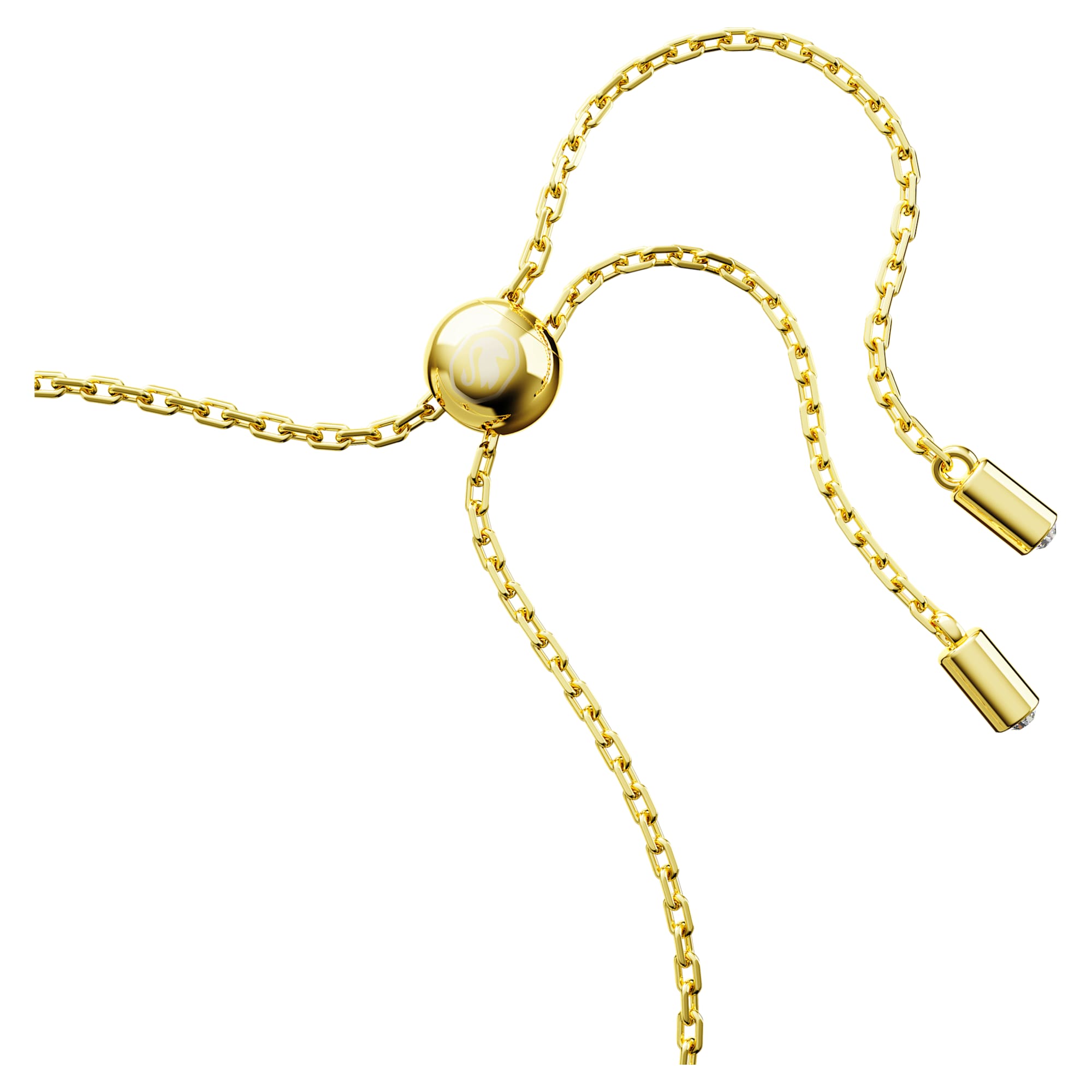 צמיד Iconic Swan בציפוי זהב מבריק SWAROVSKI SWAROVSKI