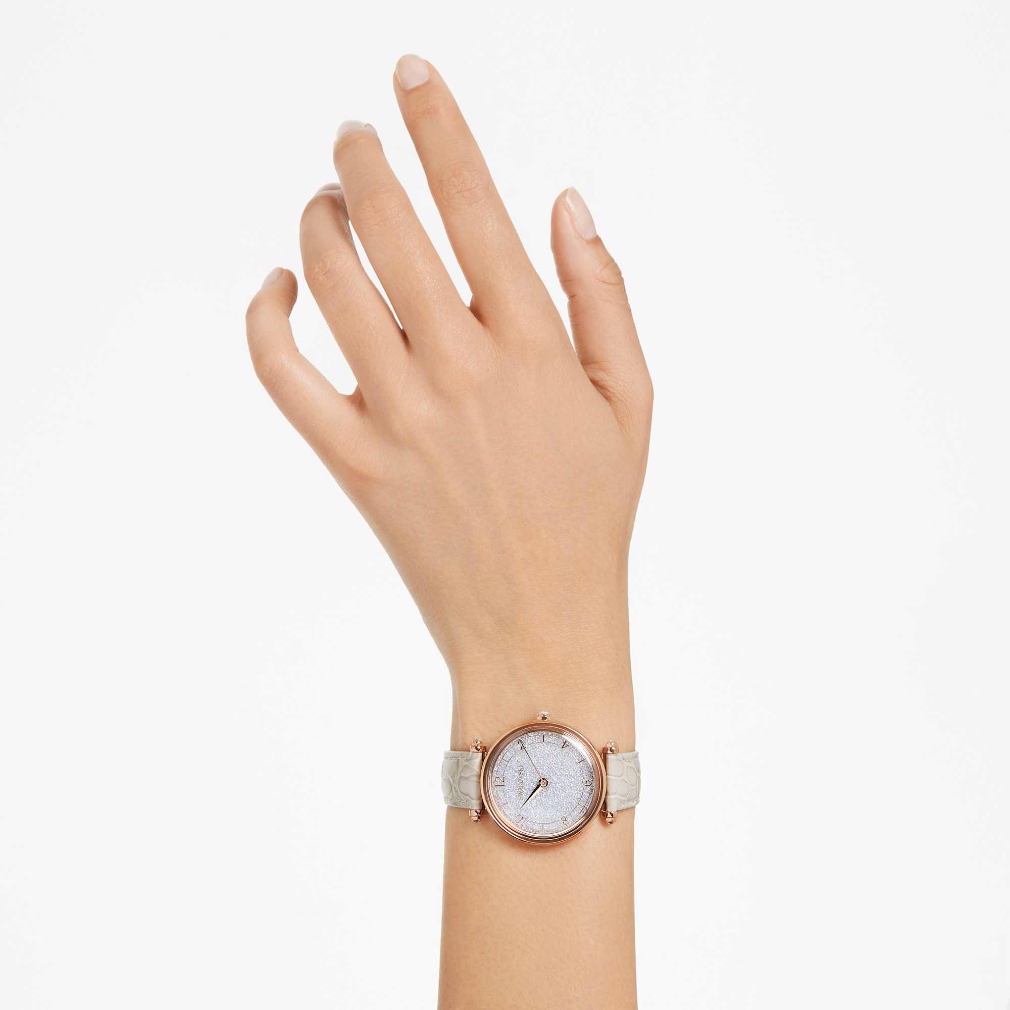 שעון Crystalline Wonder בציפוי PVD רוז גולד SWAROVSKI