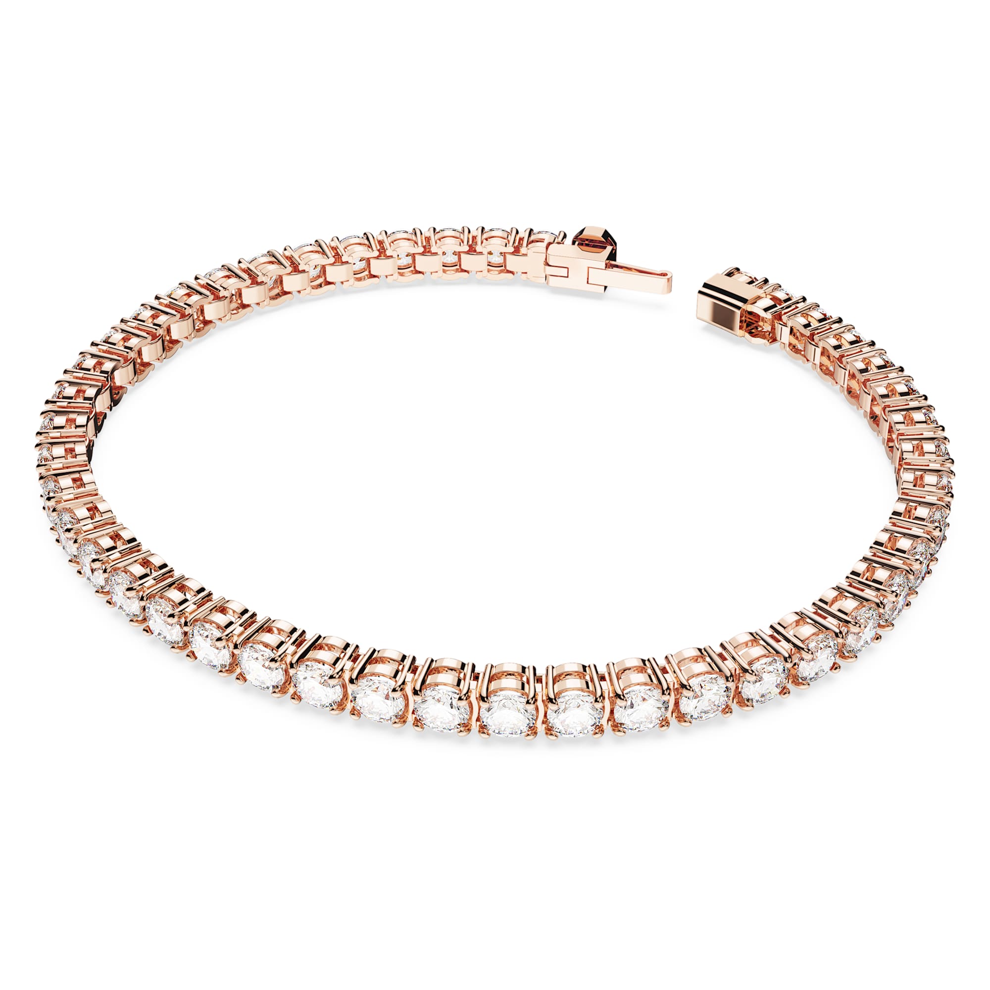 צמיד Matrix בציפוי רוז גולד מבריק SWAROVSKI