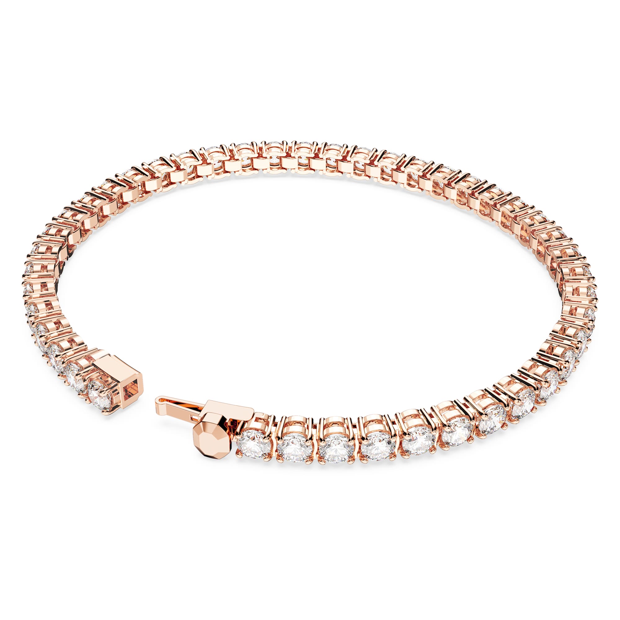צמיד Matrix בציפוי רוז גולד מבריק SWAROVSKI