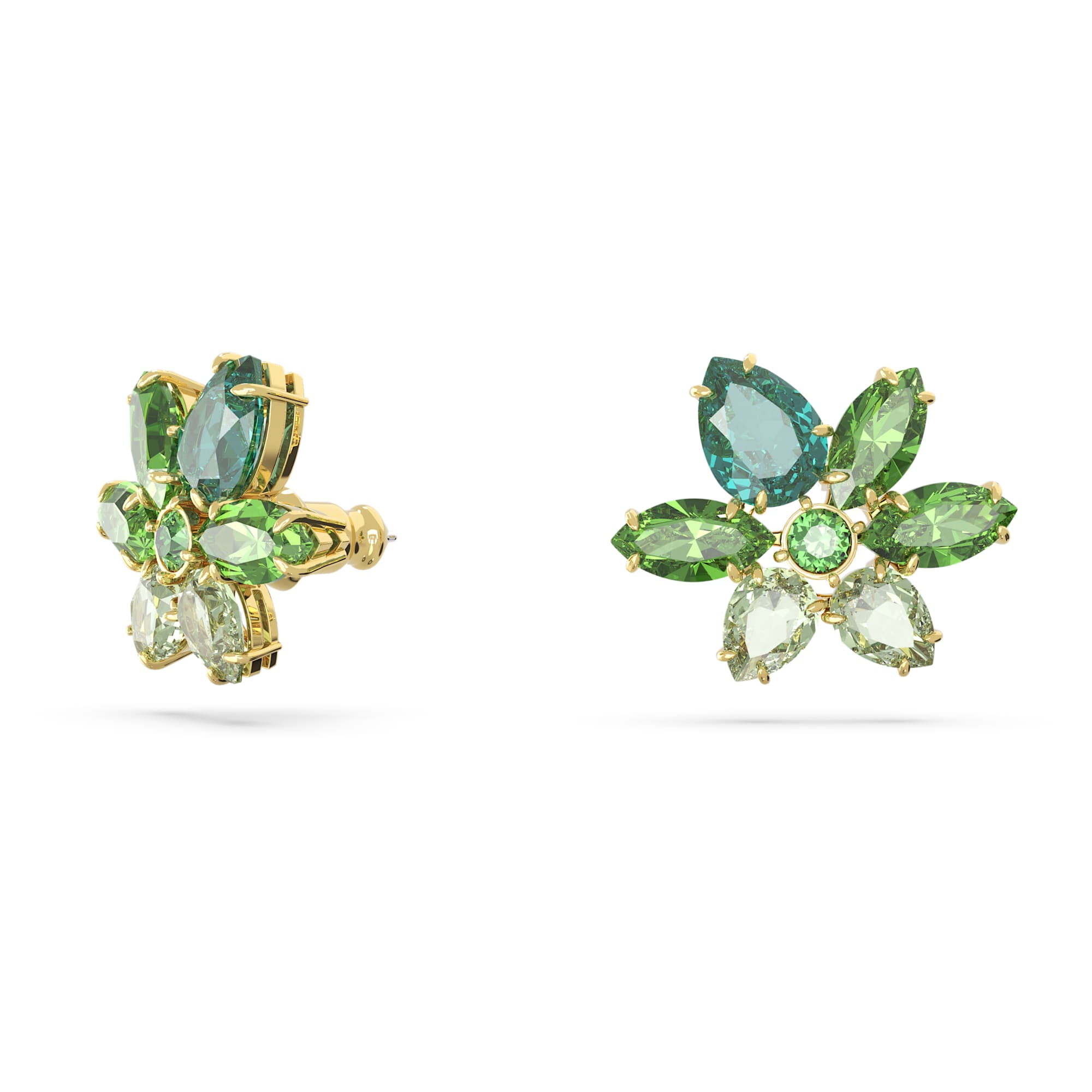 עגילי Gema בציפוי זהב מבריק SWAROVSKI