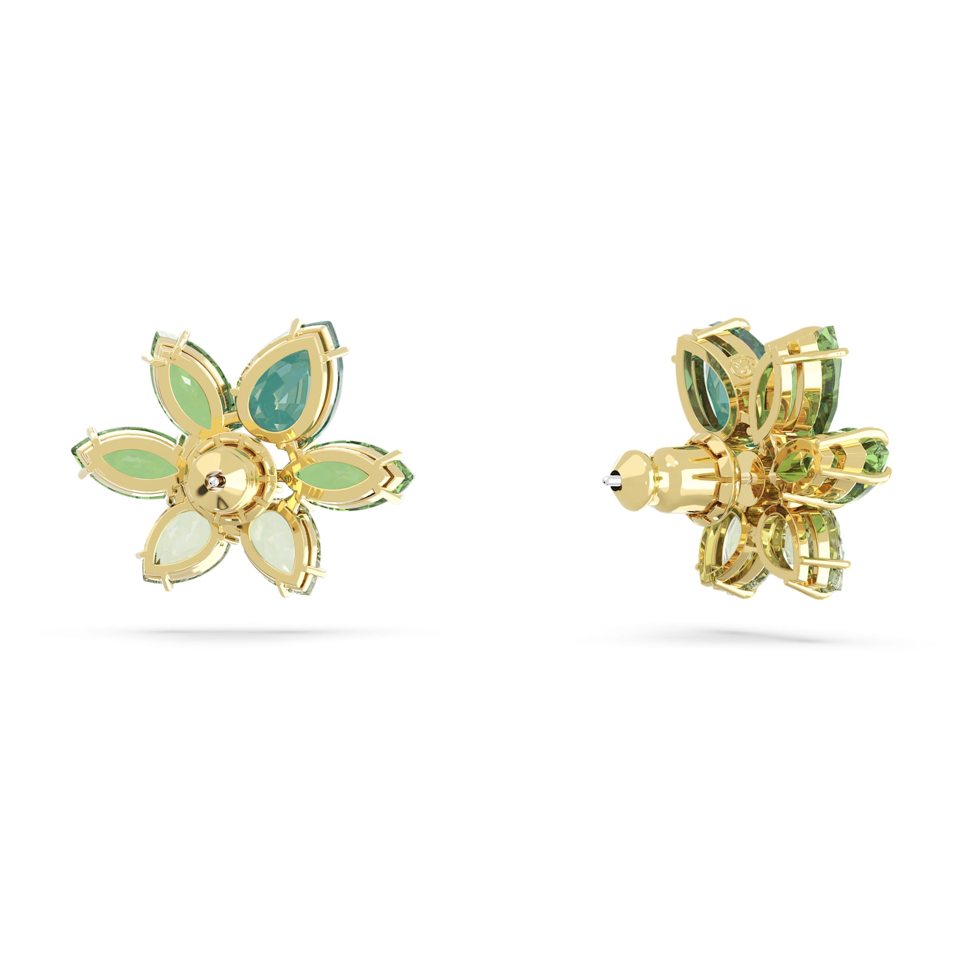 עגילי Gema בציפוי זהב מבריק SWAROVSKI