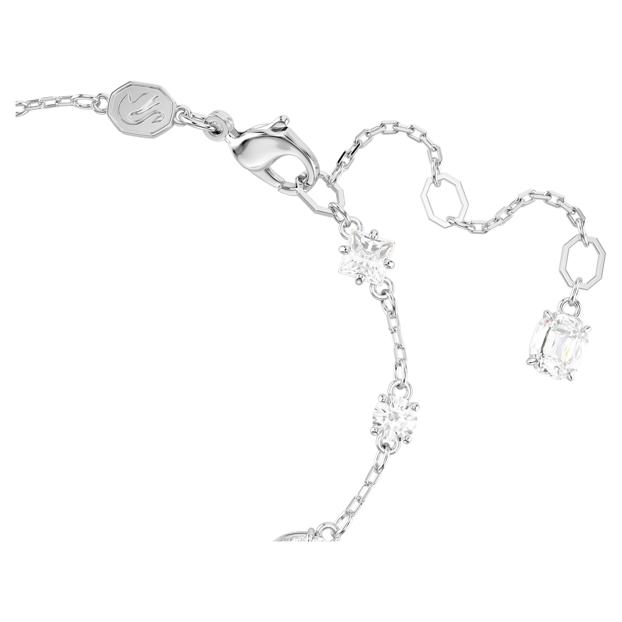 צמיד Mesmera בציפוי רודיום מבריק SWAROVSKI