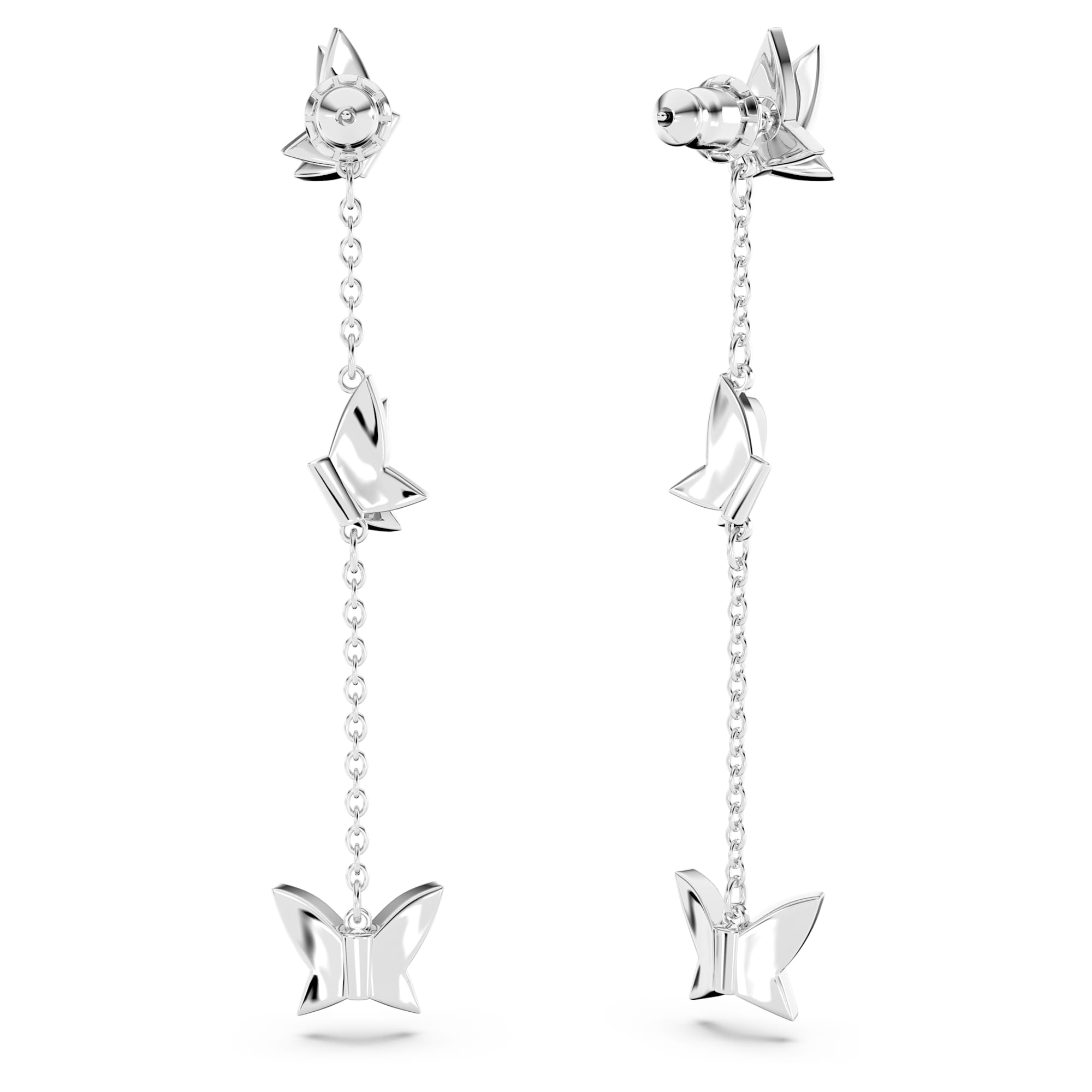 עגילי Lilia בציפוי רודיום מבריק SWAROVSKI